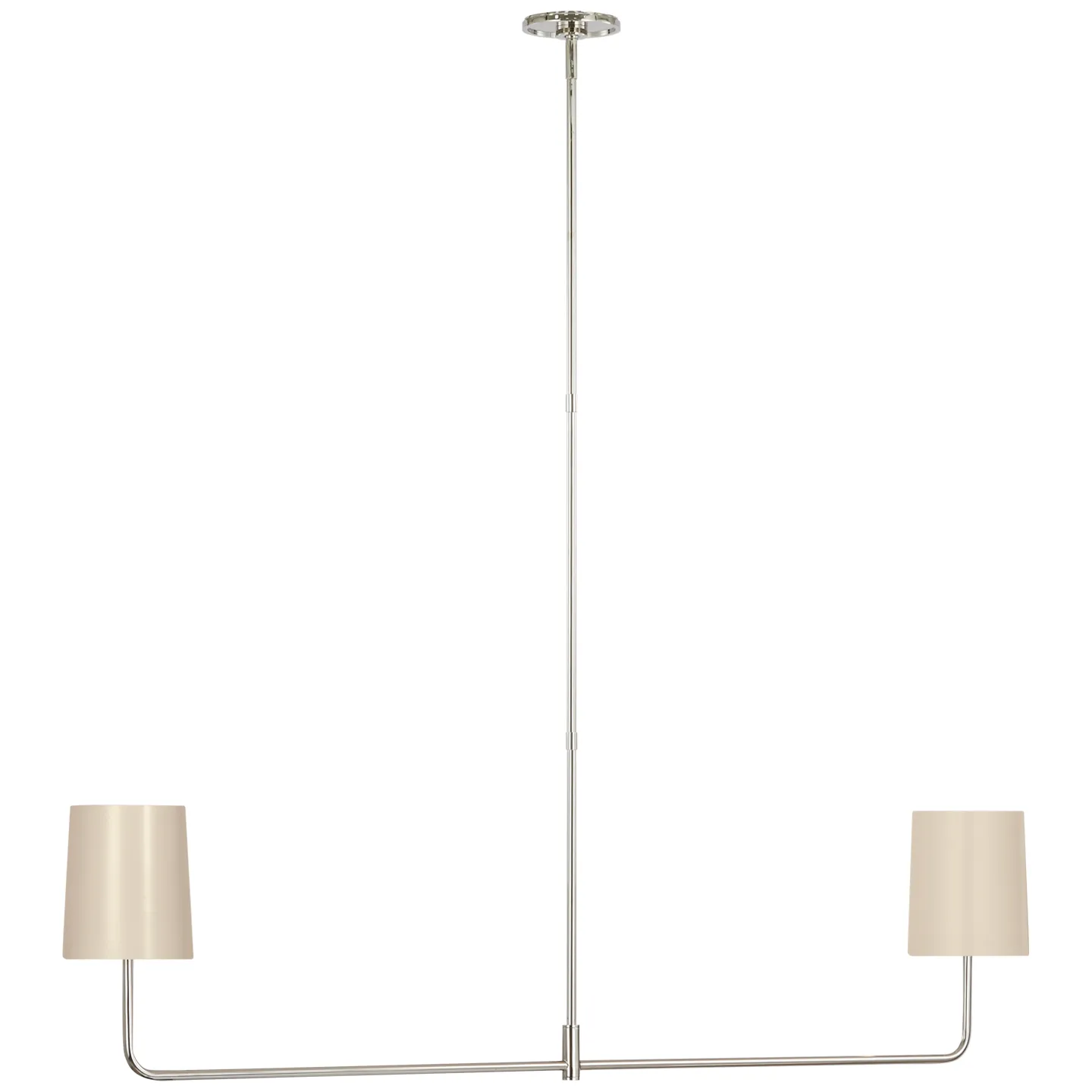 Go Lightly 54" Two Light Linear Chandelier - Image 3