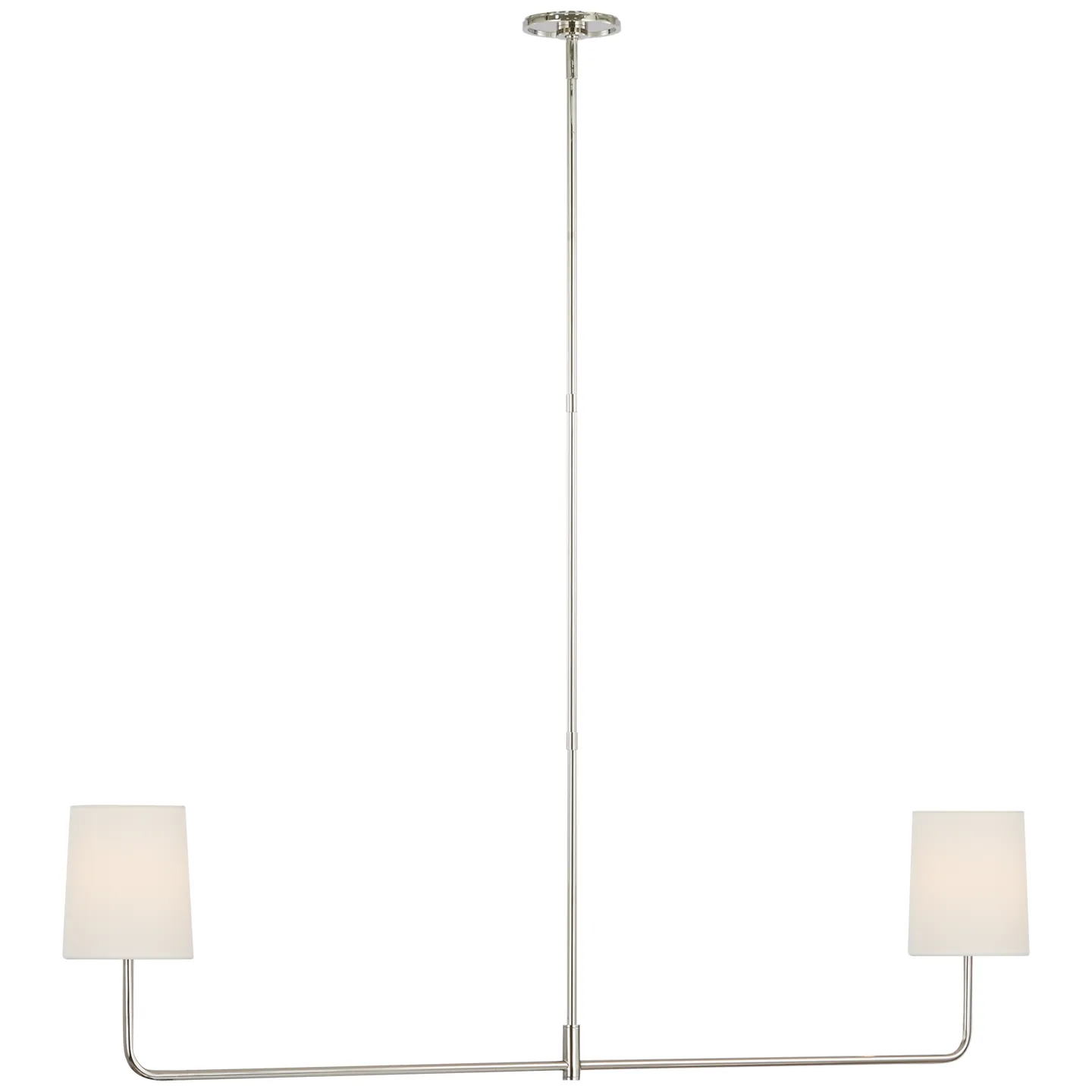 Go Lightly 54" Two Light Linear Chandelier - Image 4