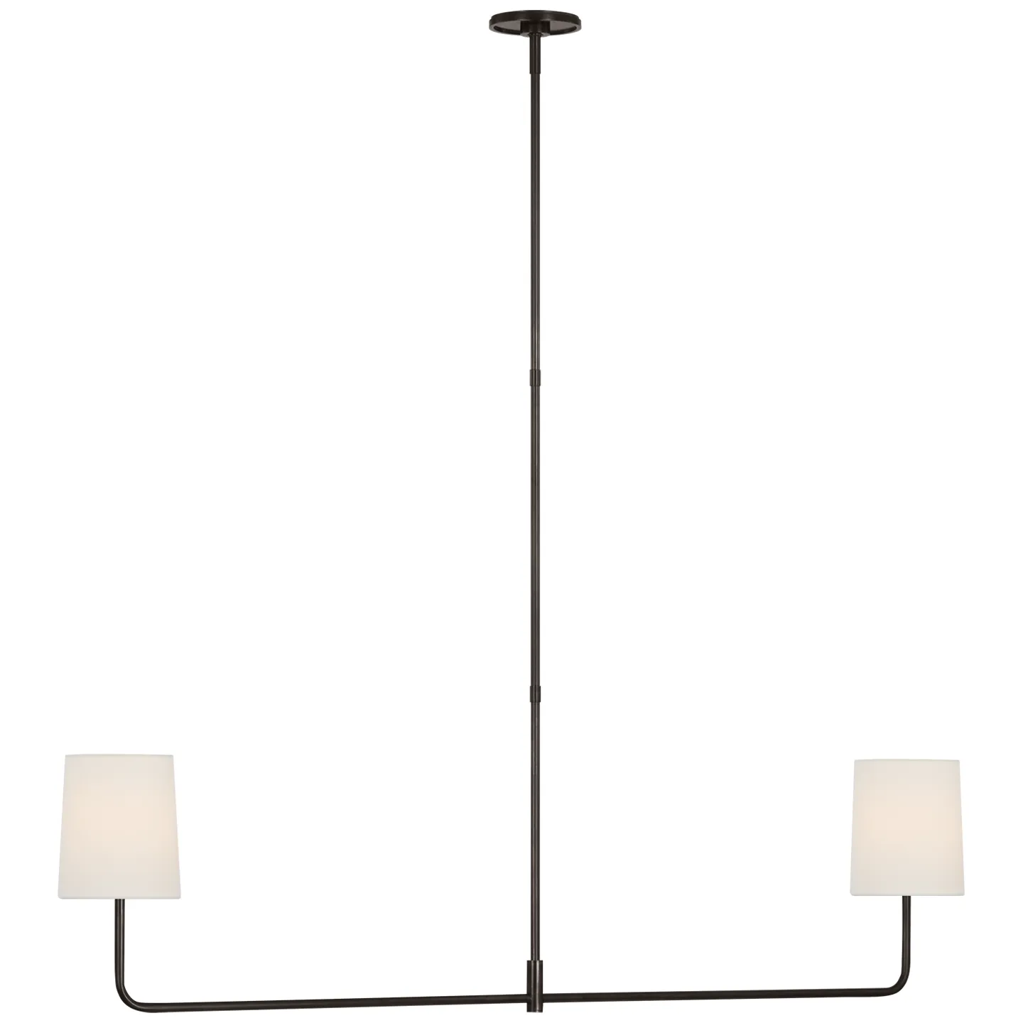 Go Lightly 54" Two Light Linear Chandelier - Image 6