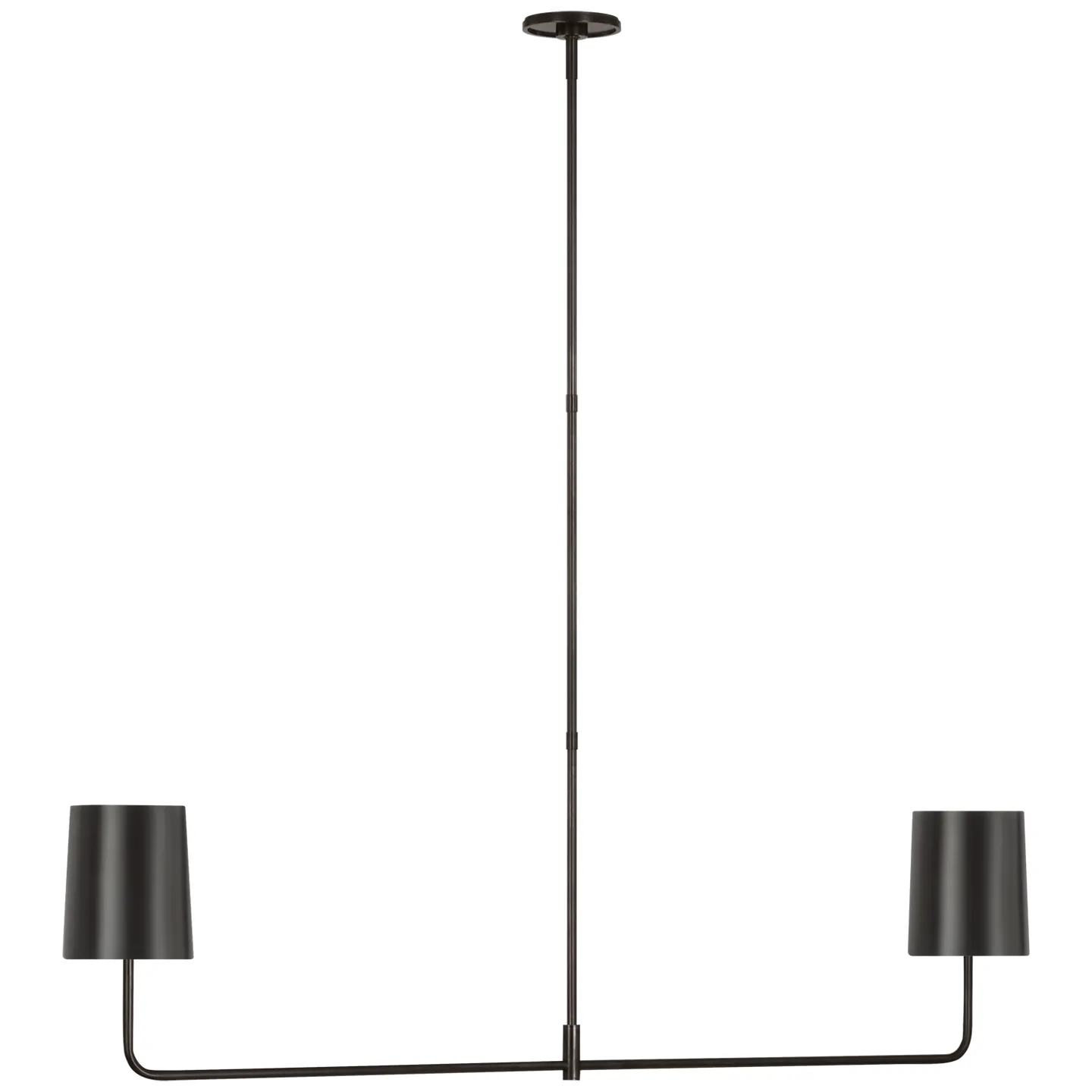 Go Lightly 54" Two Light Linear Chandelier - Image 7
