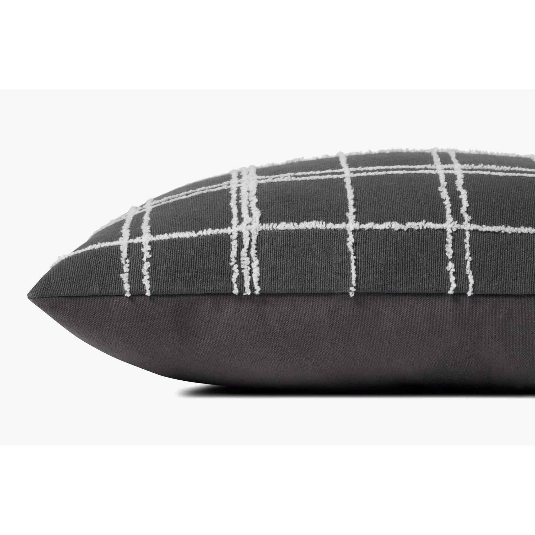 Graphite - Ivory Pillow | Jean Stoffer x Loloi - Image 3
