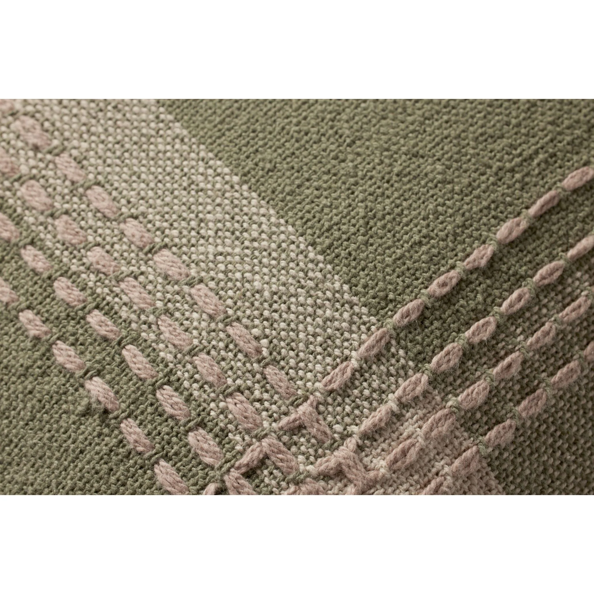 Green - Multi Pillow | Jean Stoffer x Loloi - Image 3