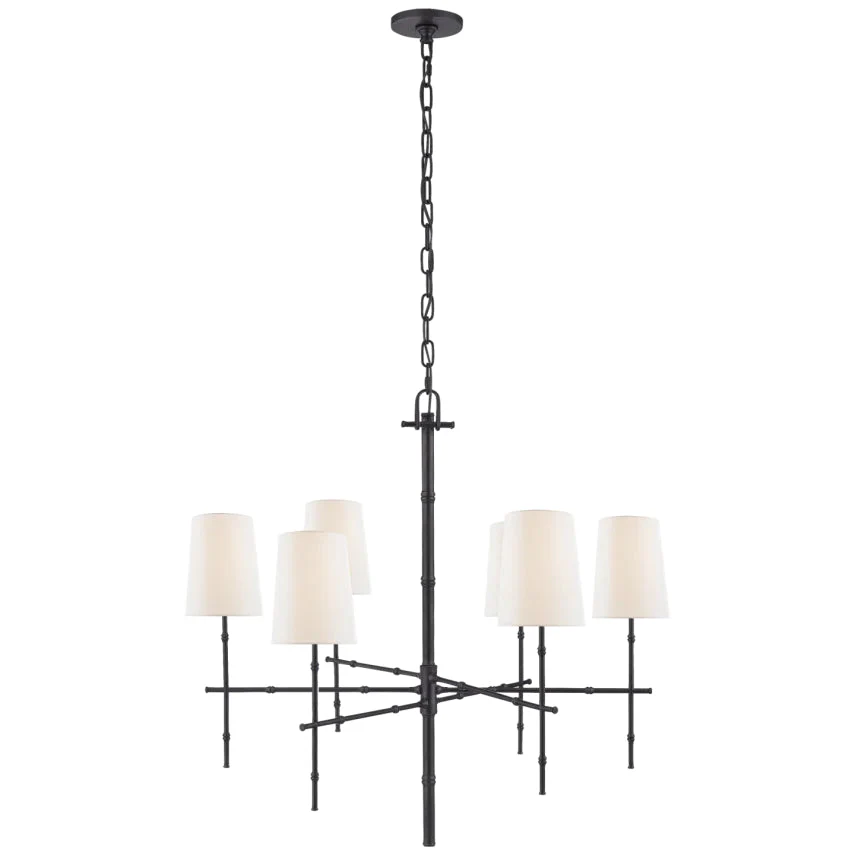 Grenol Modern Bamboo Chandelier - Image 2