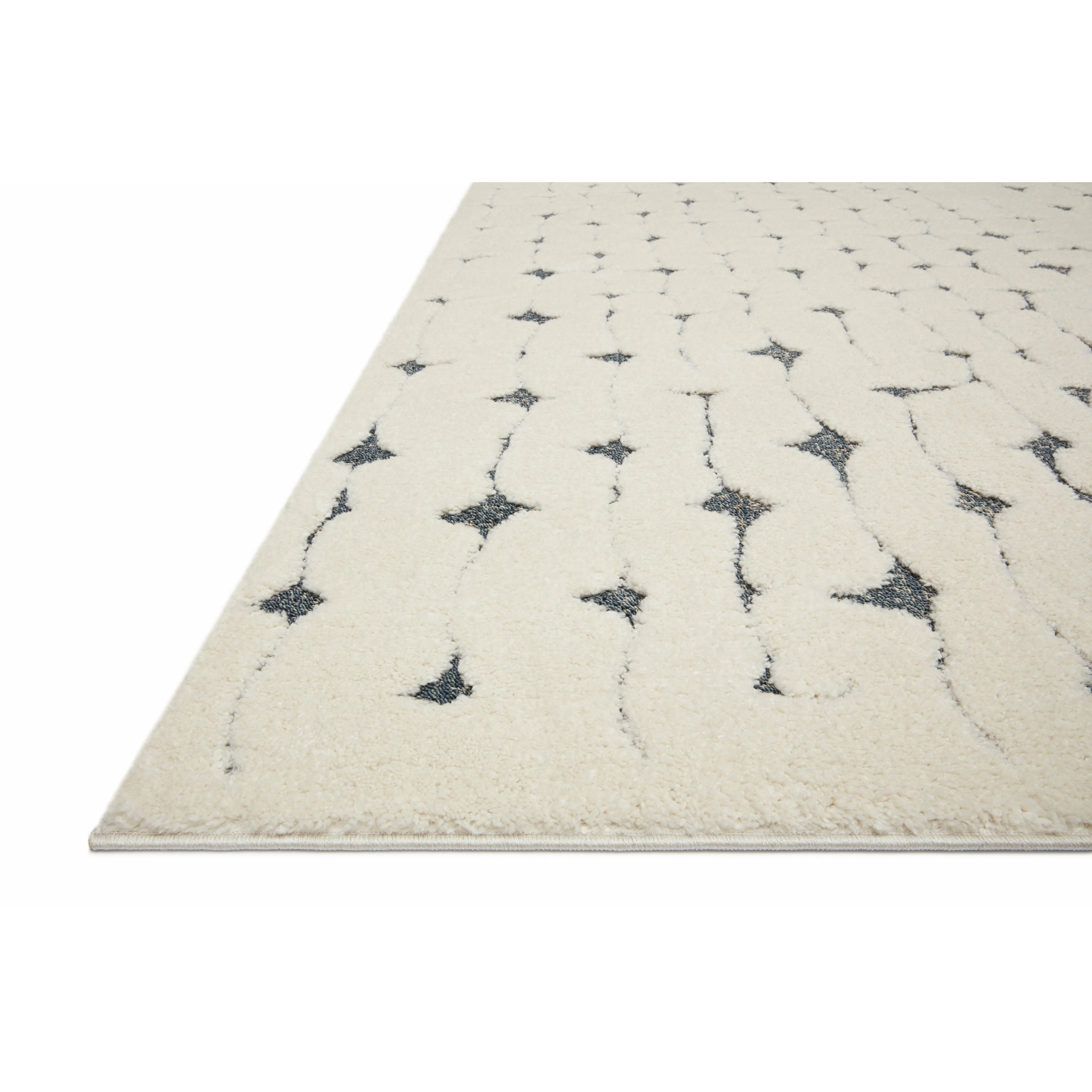 Hagen White / Navy Rug - Image 3