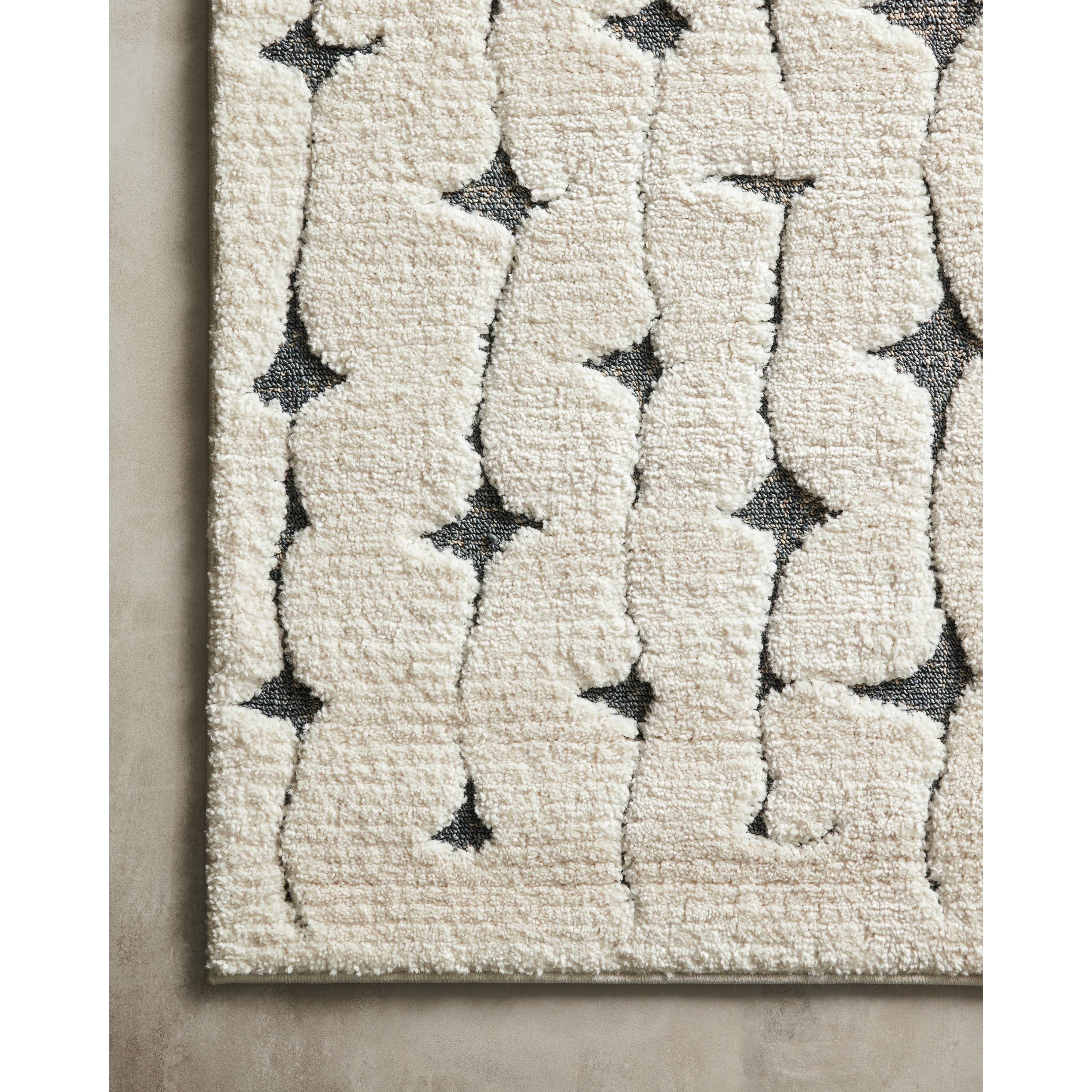 Hagen White / Navy Rug - Image 4