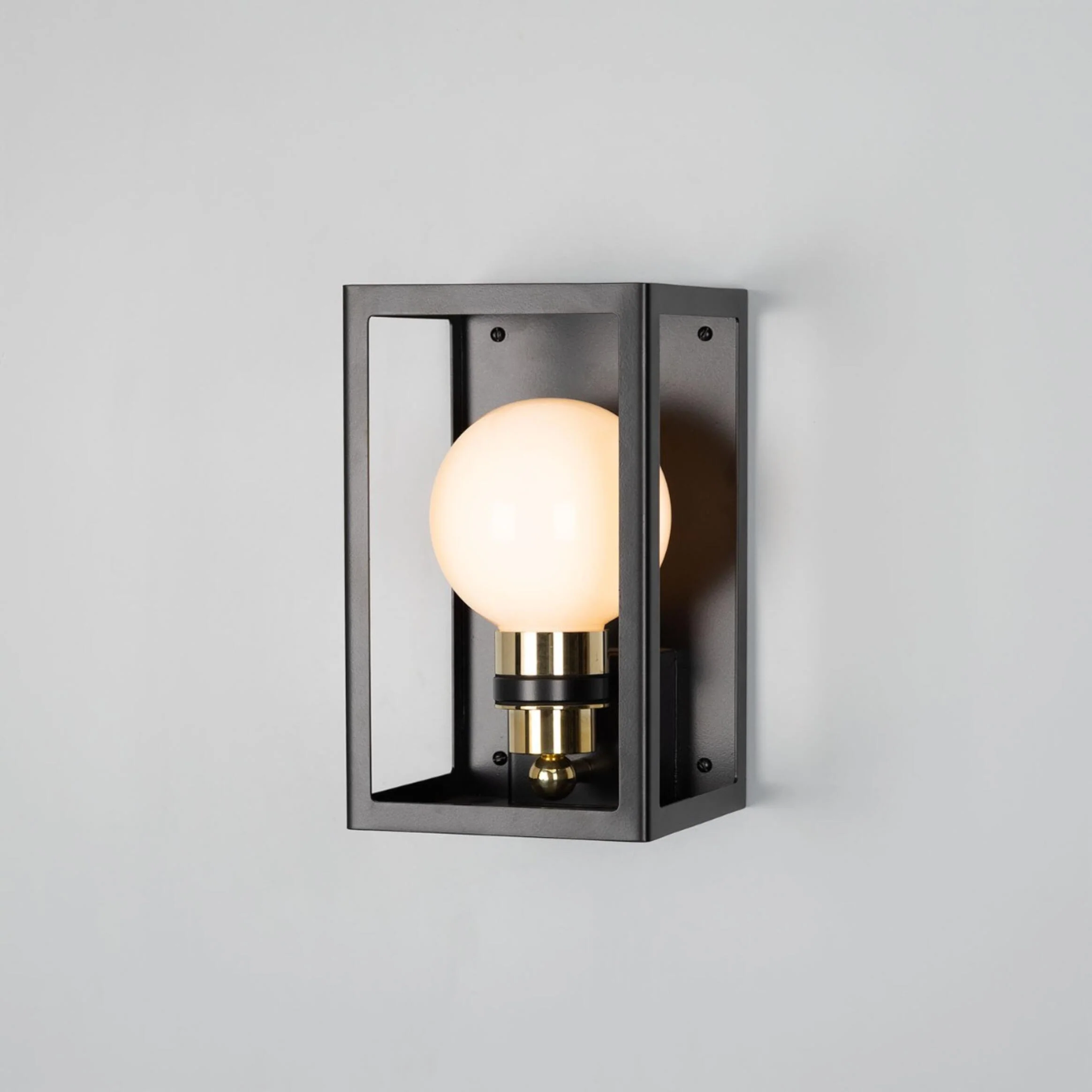 Hamilton Outdoor Box Lantern Wall Light - Image 11