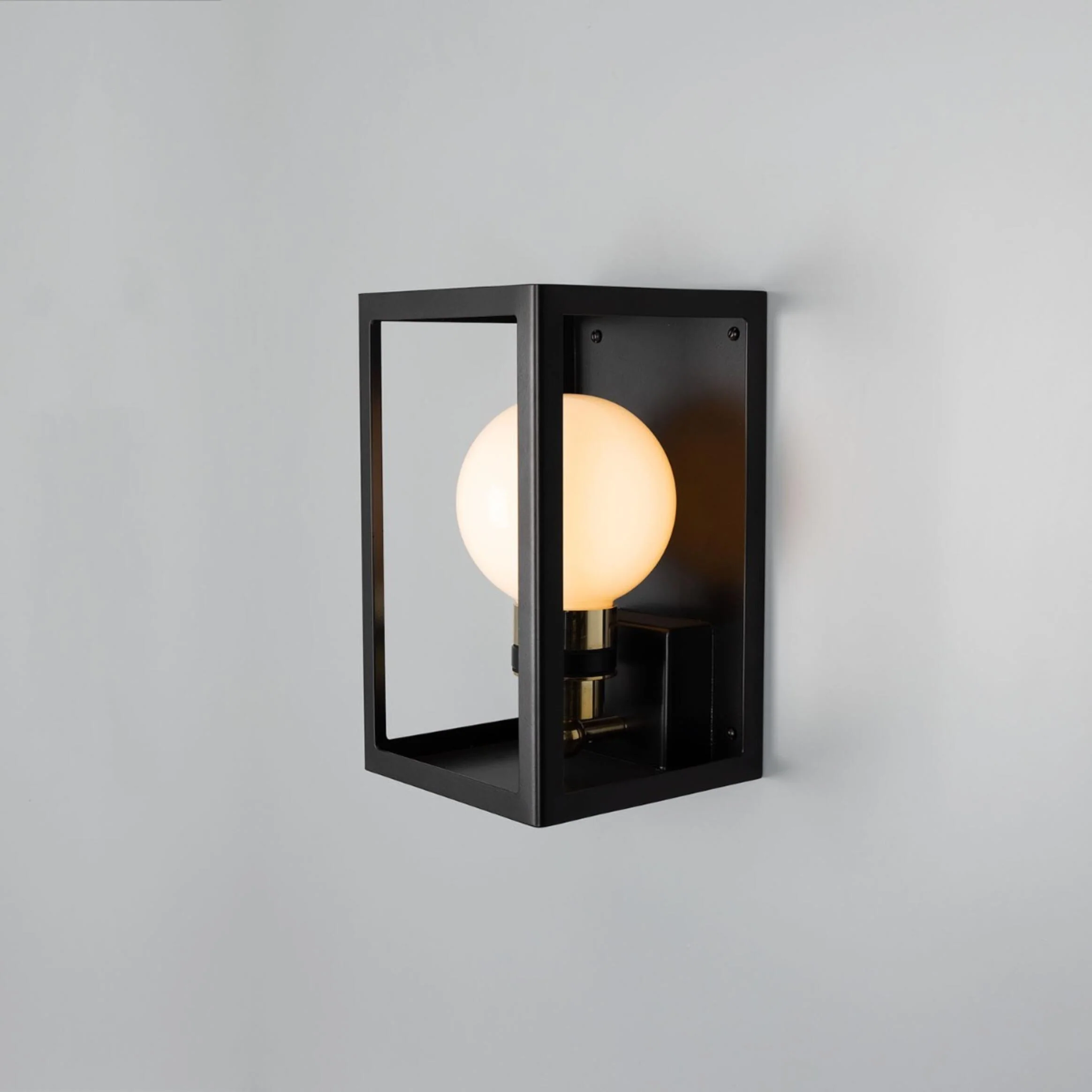 Hamilton Outdoor Box Lantern Wall Light - Image 5