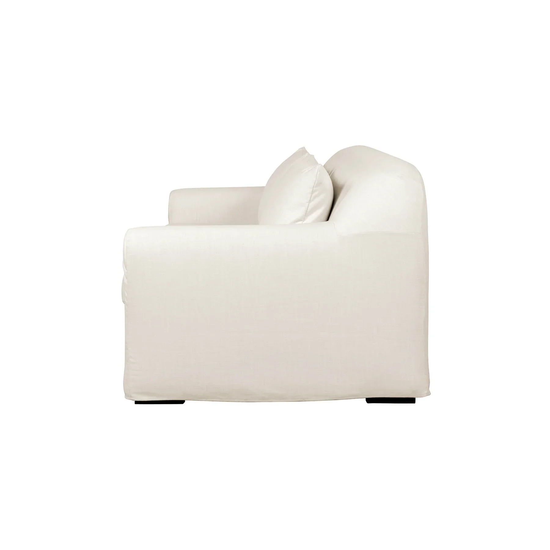Harper Slipcover Sofa - Linen Ivory - Image 3