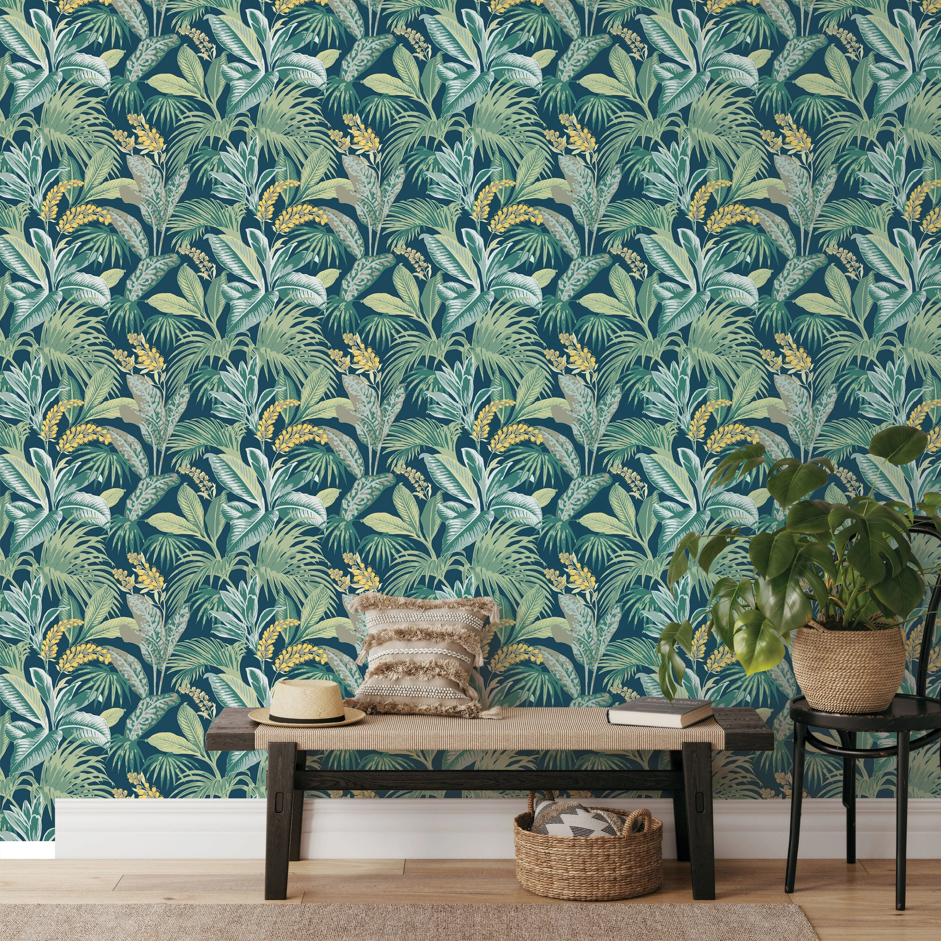 Havana Palm Peel and Stick Wallpaper - Image 29