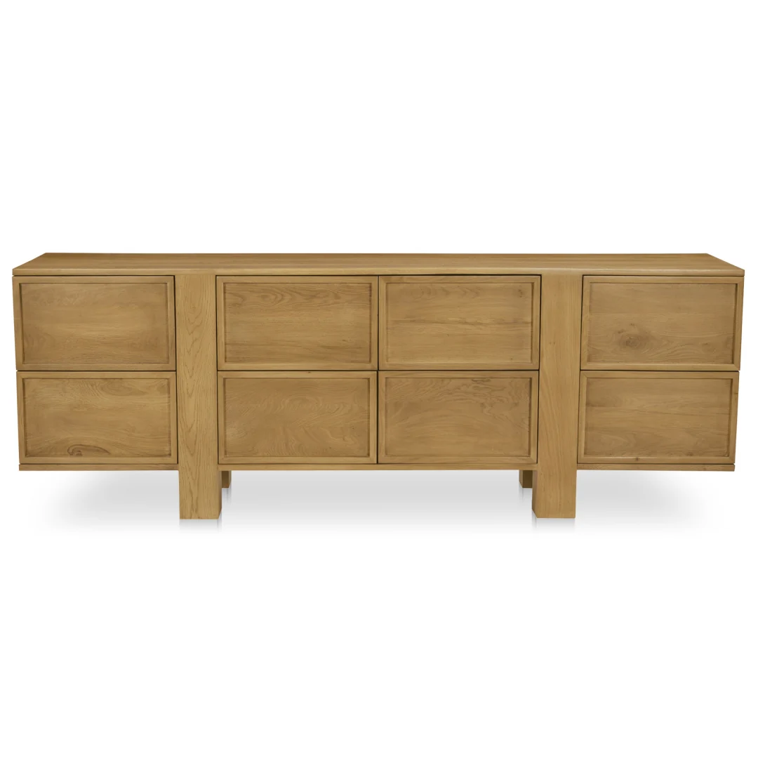 Henley Brown 8 Drawer Dresser