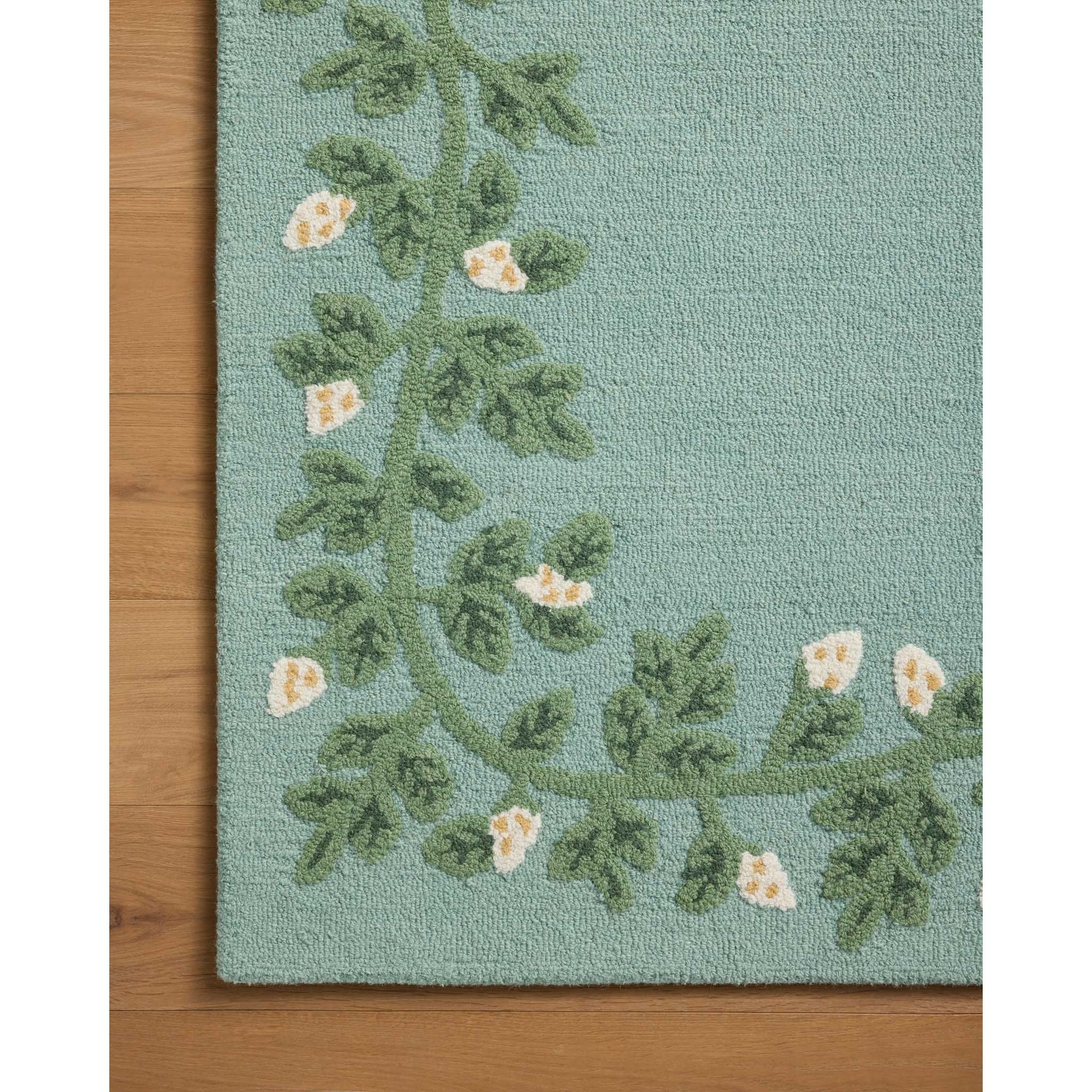 Highgrove Blue Rug | Rifle Paper Co. x Loloi - Image 4