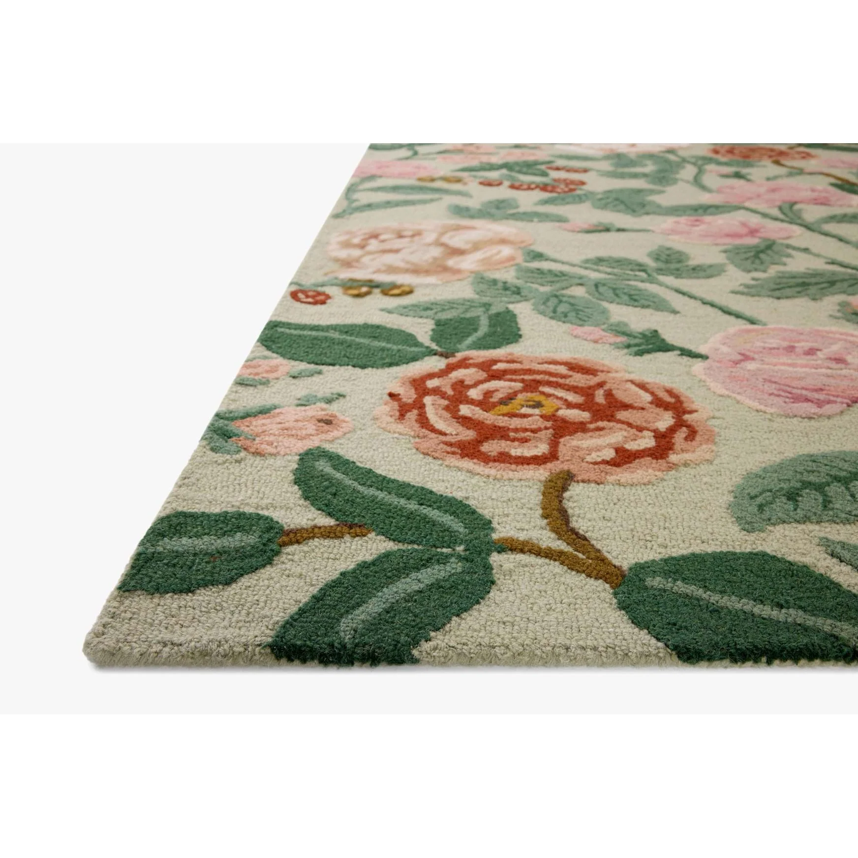 Highgrove Mint Rug | Rifle Paper Co. x Loloi - Image 6