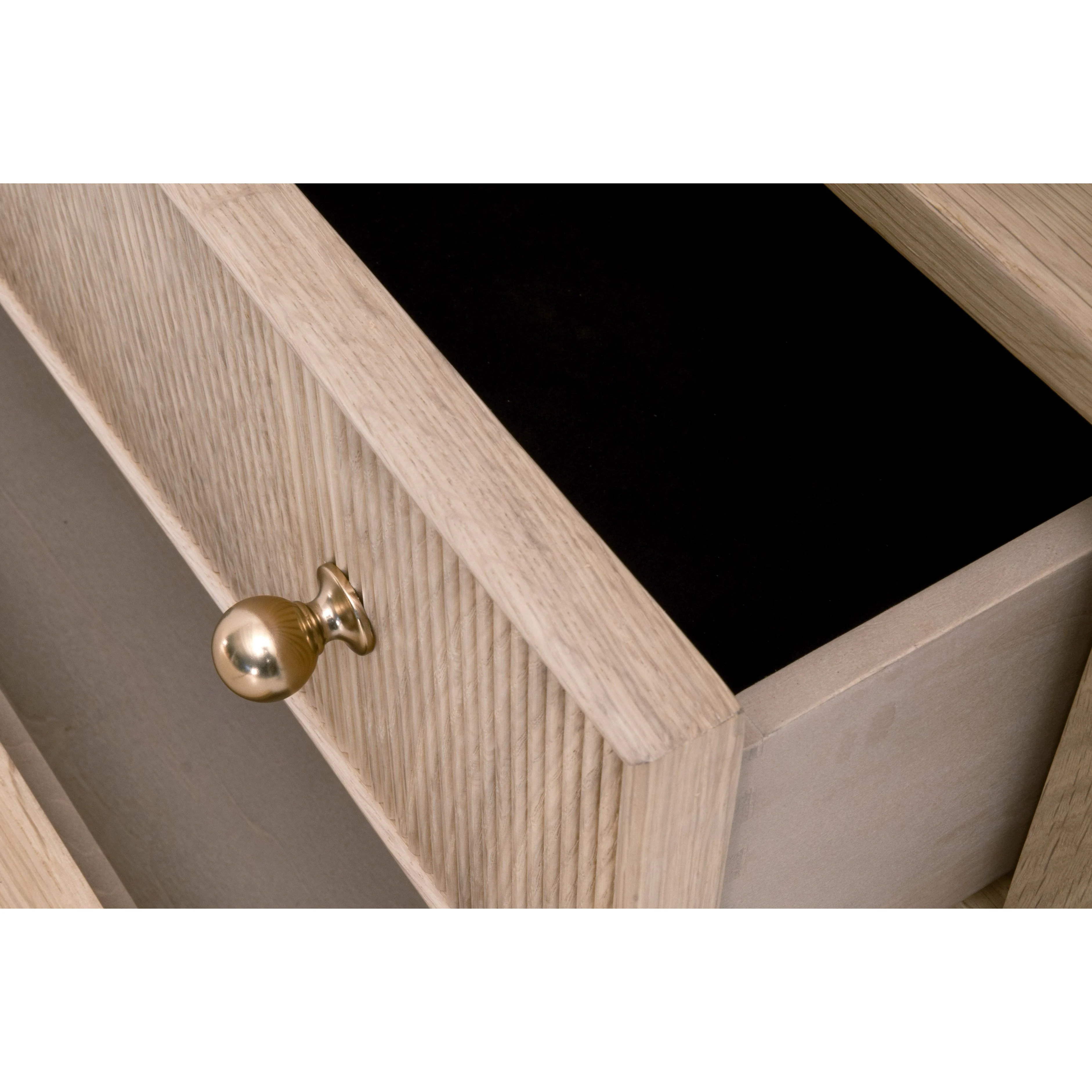 Highland Open Shelf 2-Drawer Nightstand - Image 9