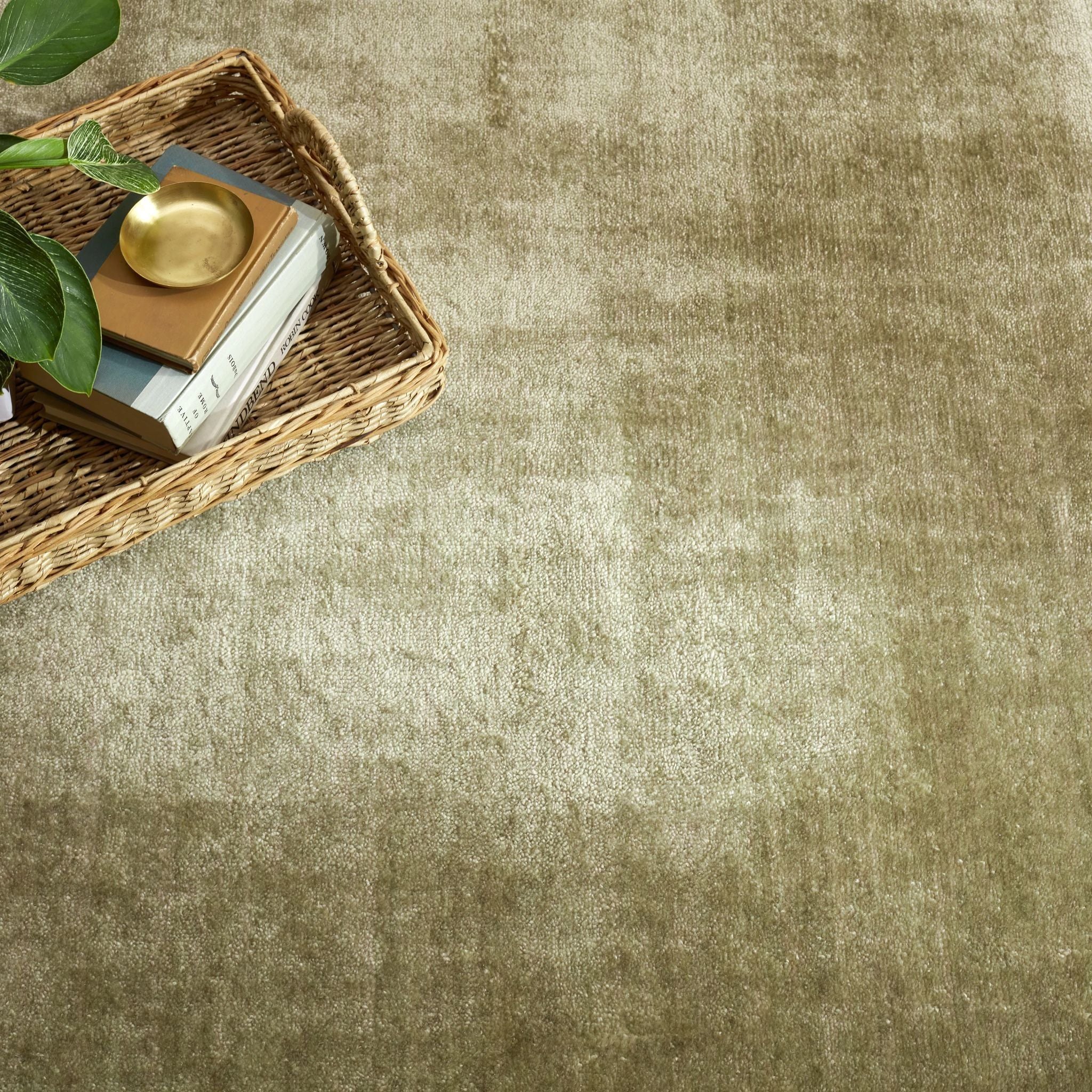 Hudson Kelp Hand Loom Knotted Rug - Image 2
