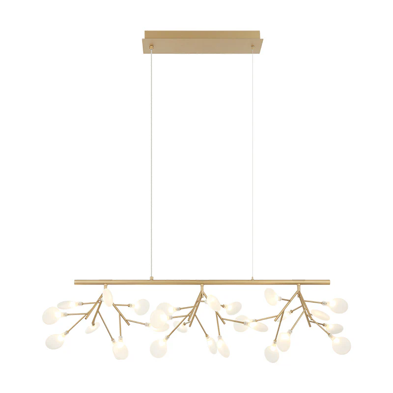 Hydrangea Bloom Linear Chandelier - Image 6