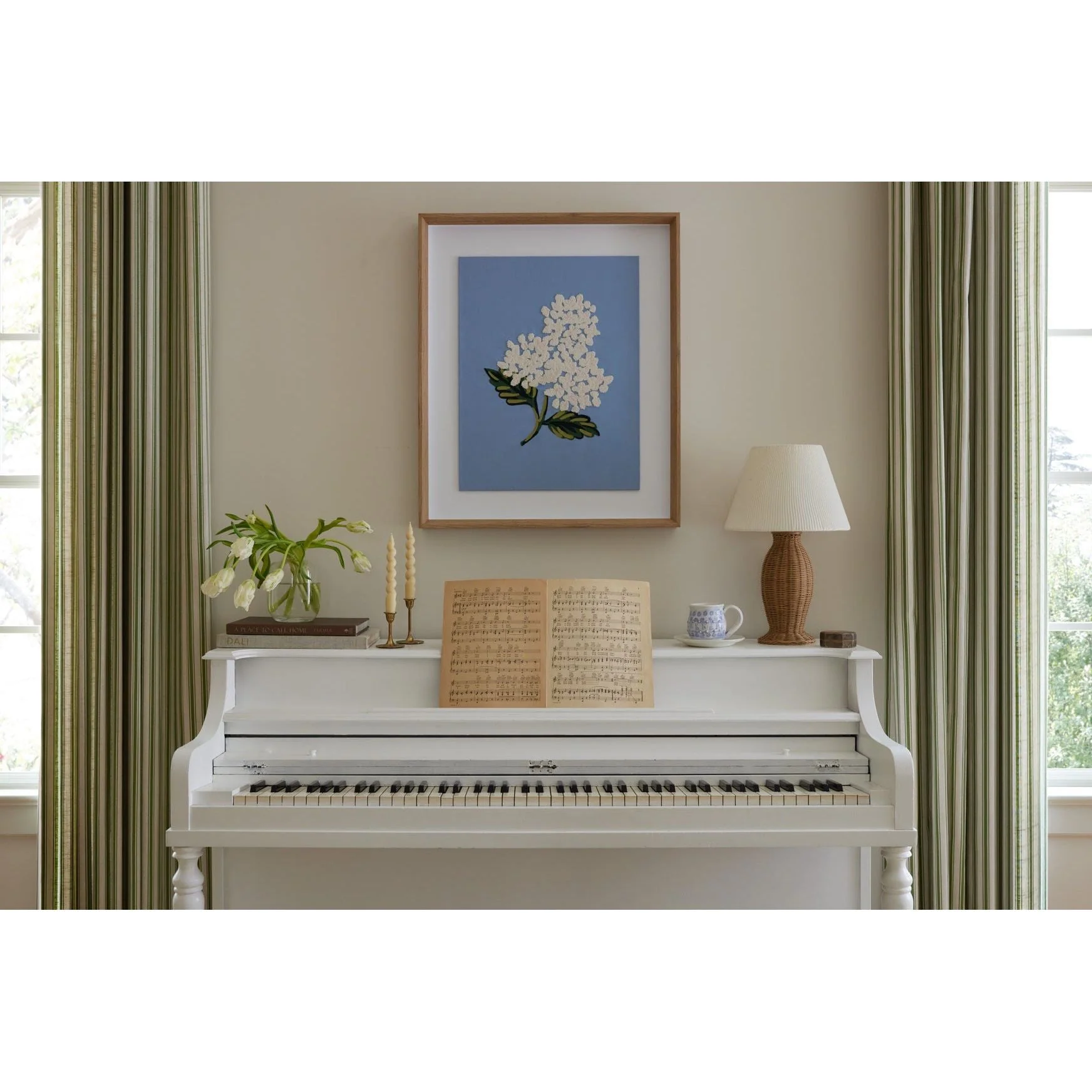 Hydrangea Blue Wall Art | Rifle Paper Co. x Loloi - Image 5