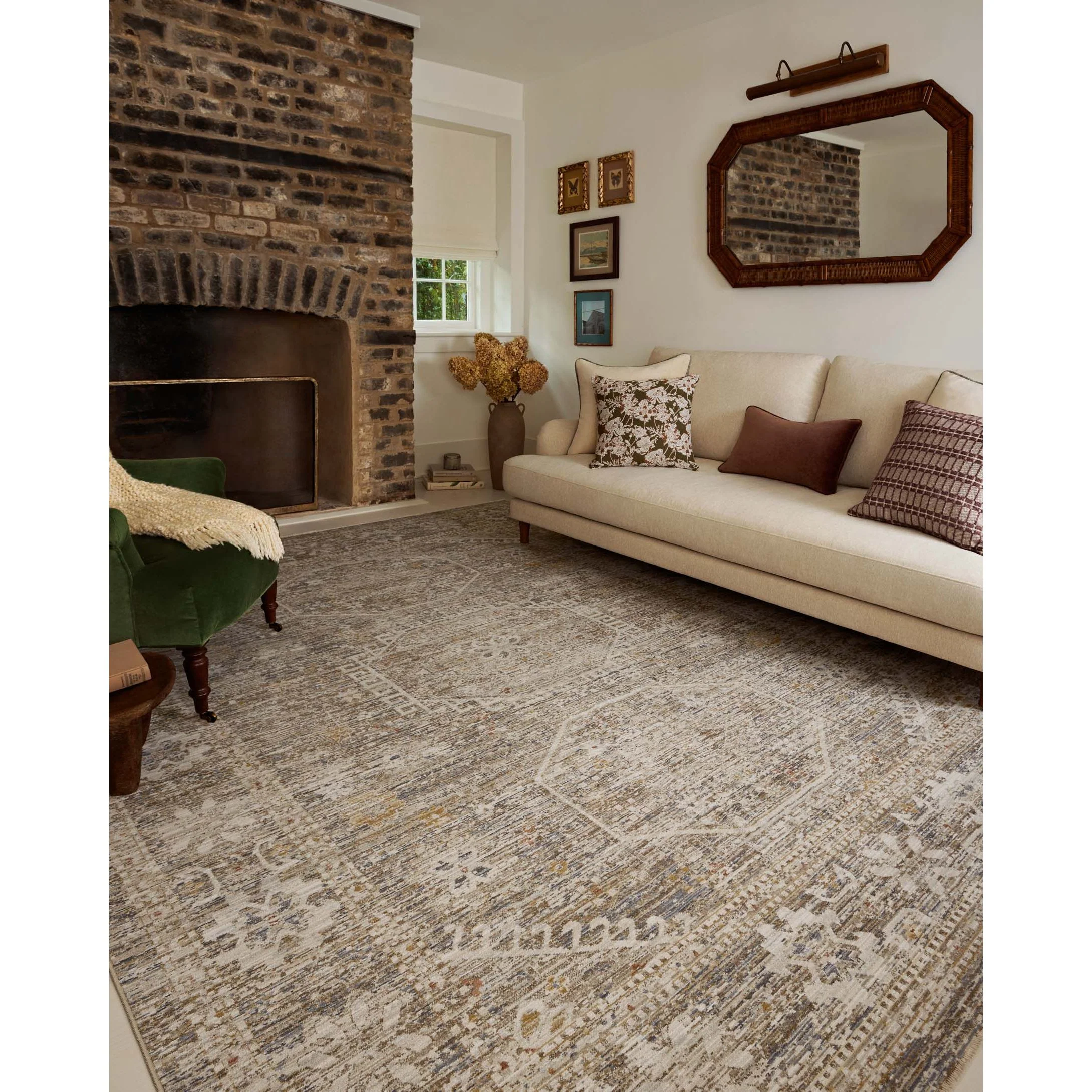 Ida Taupe / Multi Rug | Chris Loves Julia x Loloi - Image 2