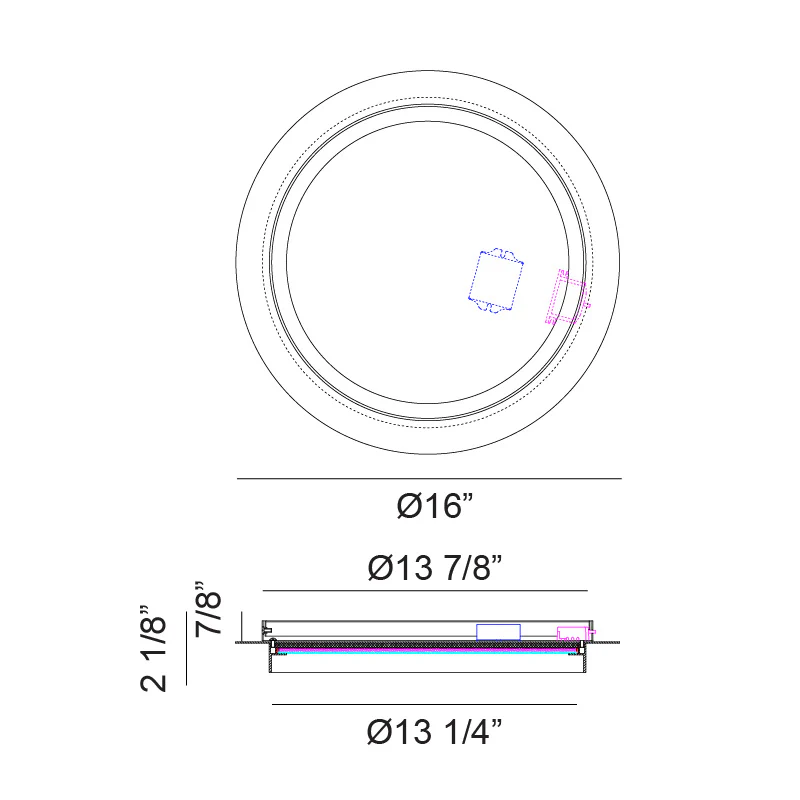 Iris Flush Mount - Image 7
