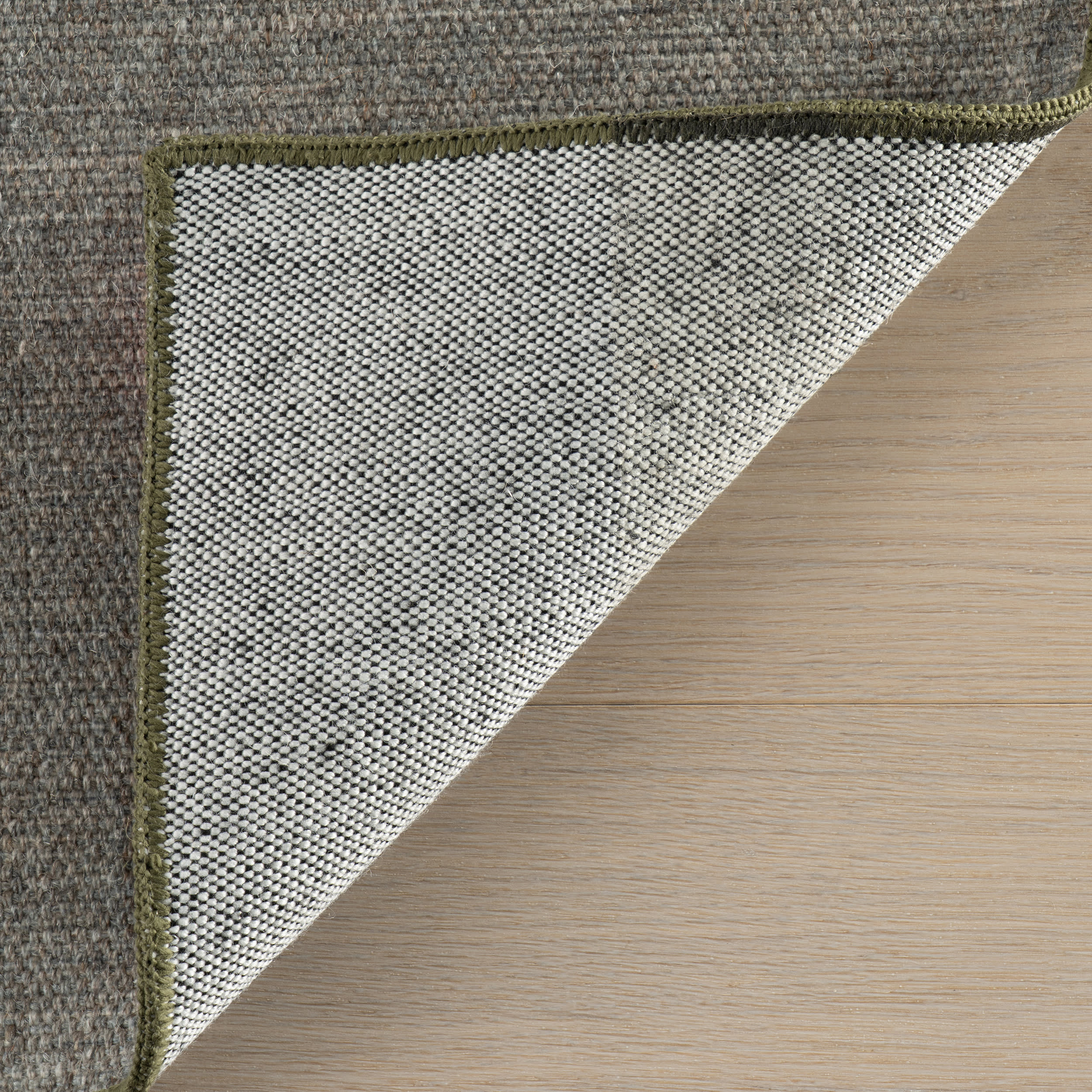 Ivy Floral Washable Rug by Nate Berkus | Charcoal - Image 4
