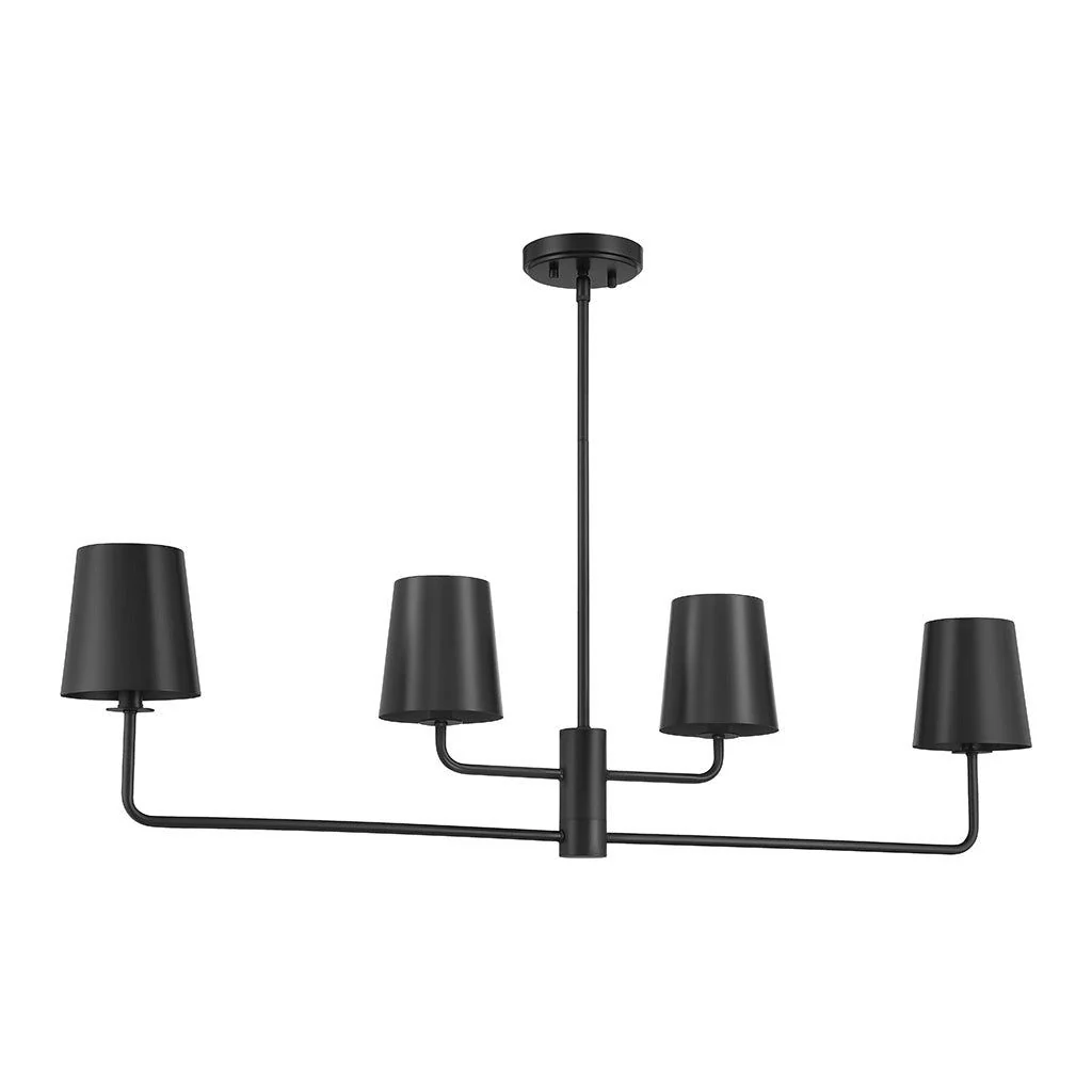 Joanna 4-Light Linear Chandelier - Image 3