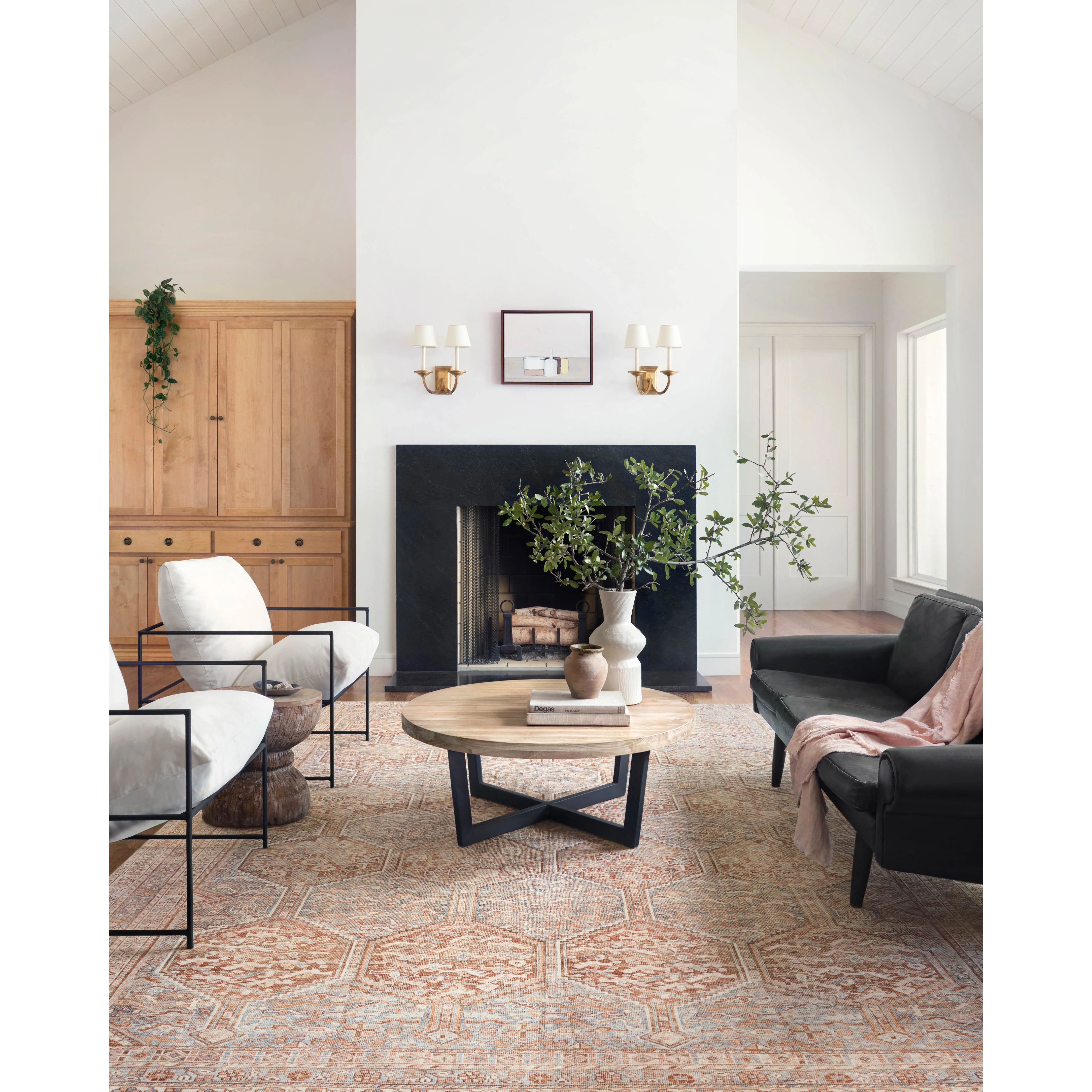 Jules Tangerine / Mist Rug | Chris Loves Julia x Loloi - Image 2