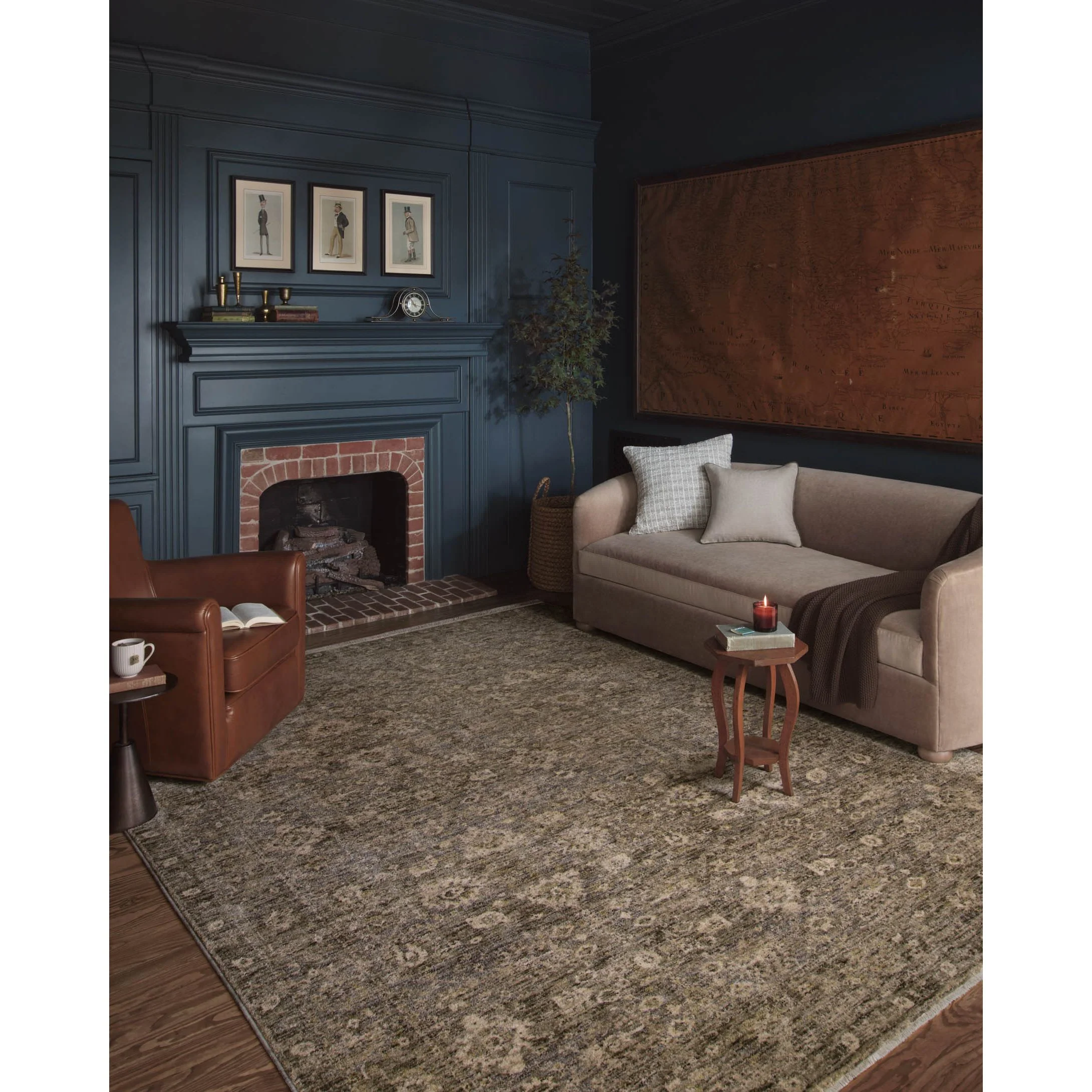 Junie Lagoon / Natural Rug | Magnolia Home by Joanna Gaines x Loloi - Image 4