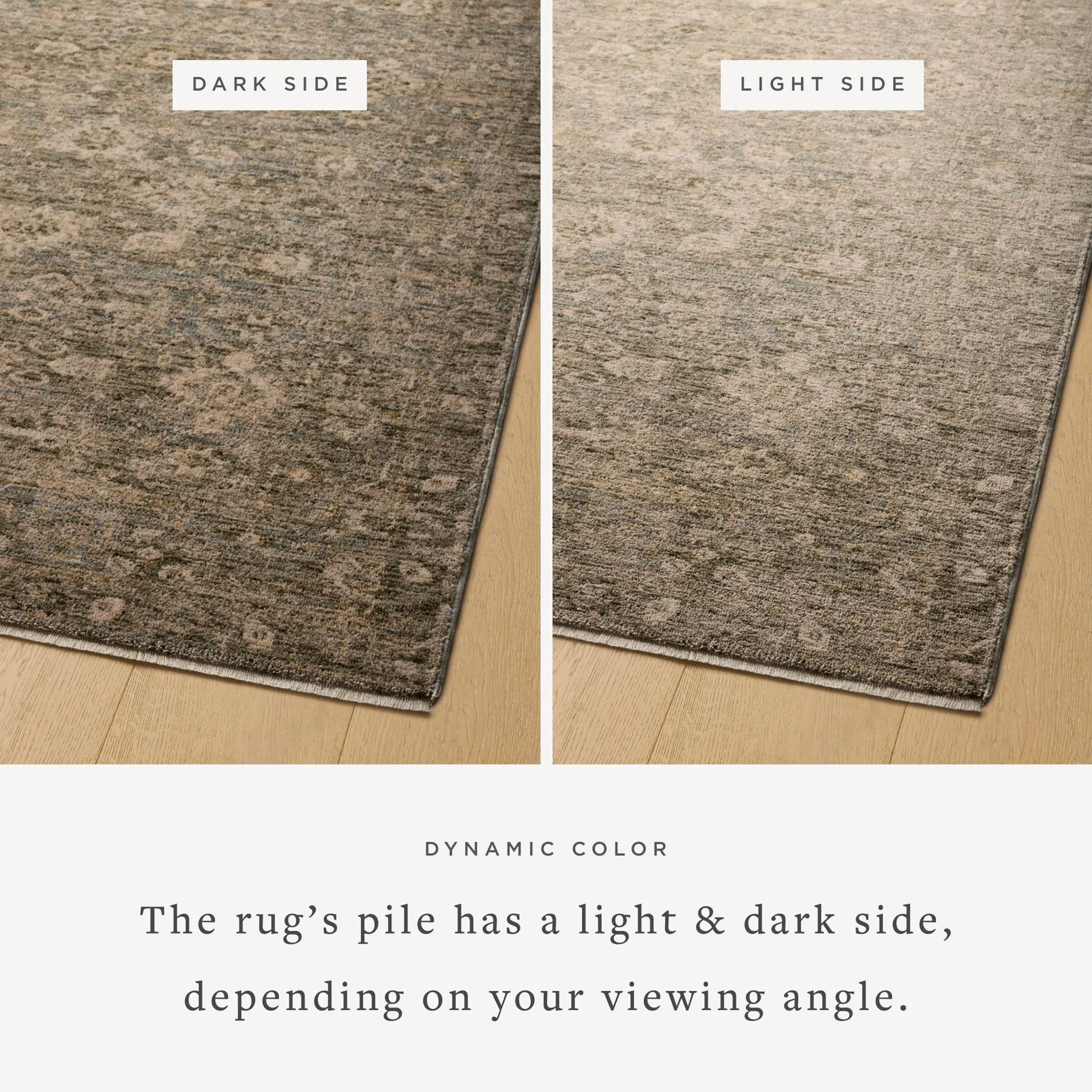 Junie Lagoon / Natural Rug | Magnolia Home by Joanna Gaines x Loloi - Image 5