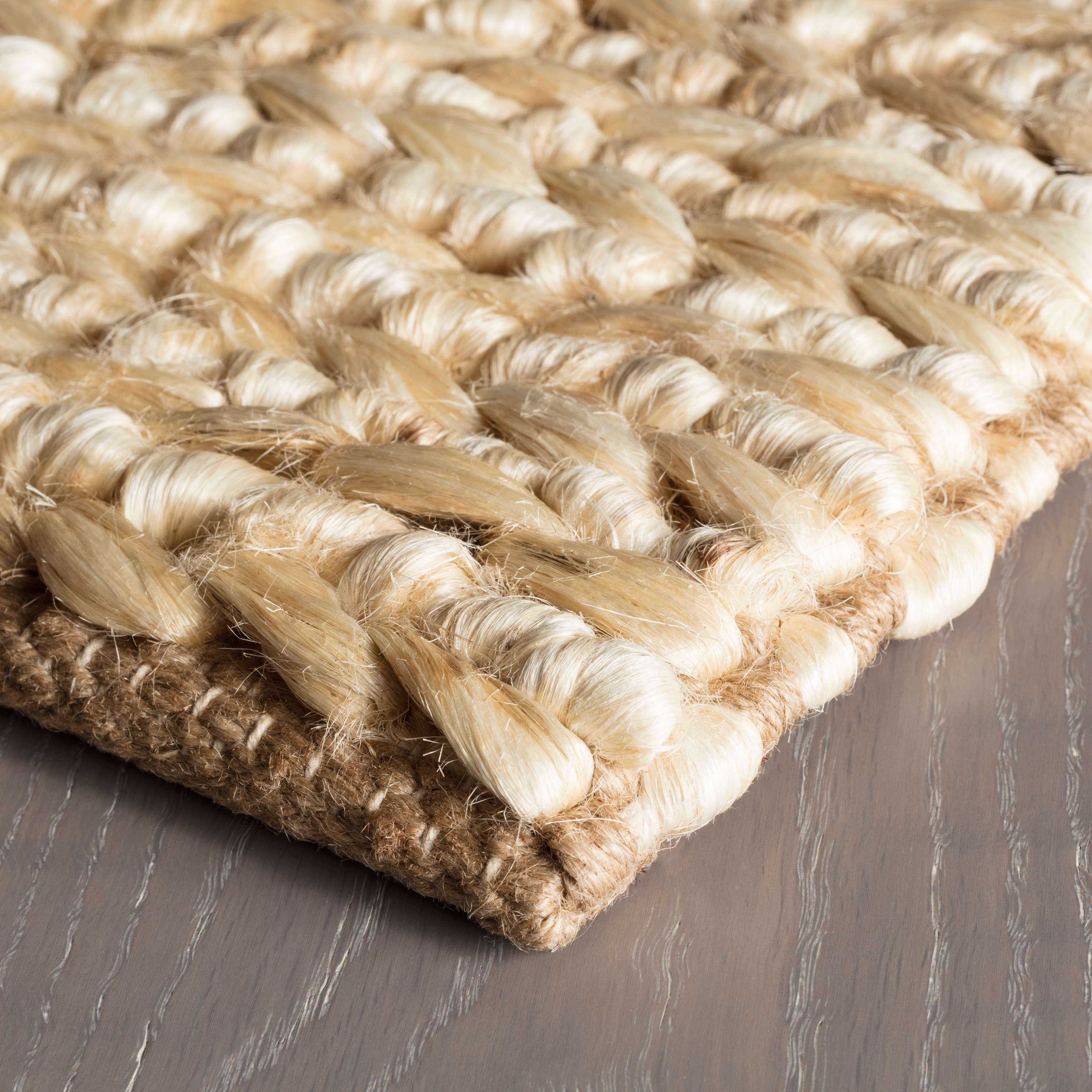 Jute Woven Natural Rug - Image 4