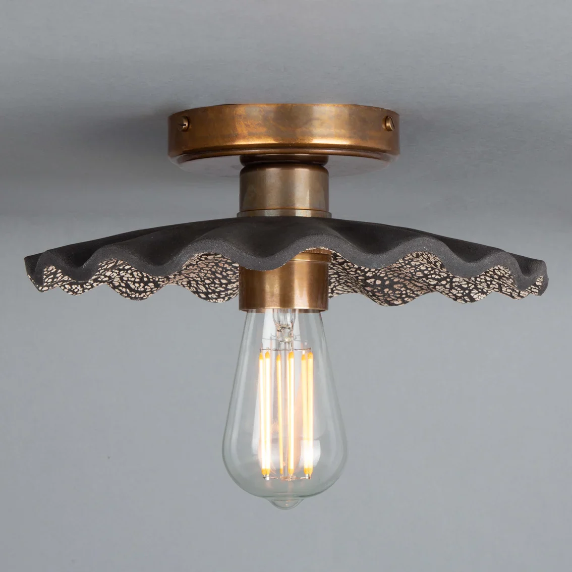 Kapok Organic Ceramic Ceiling Light - Image 4