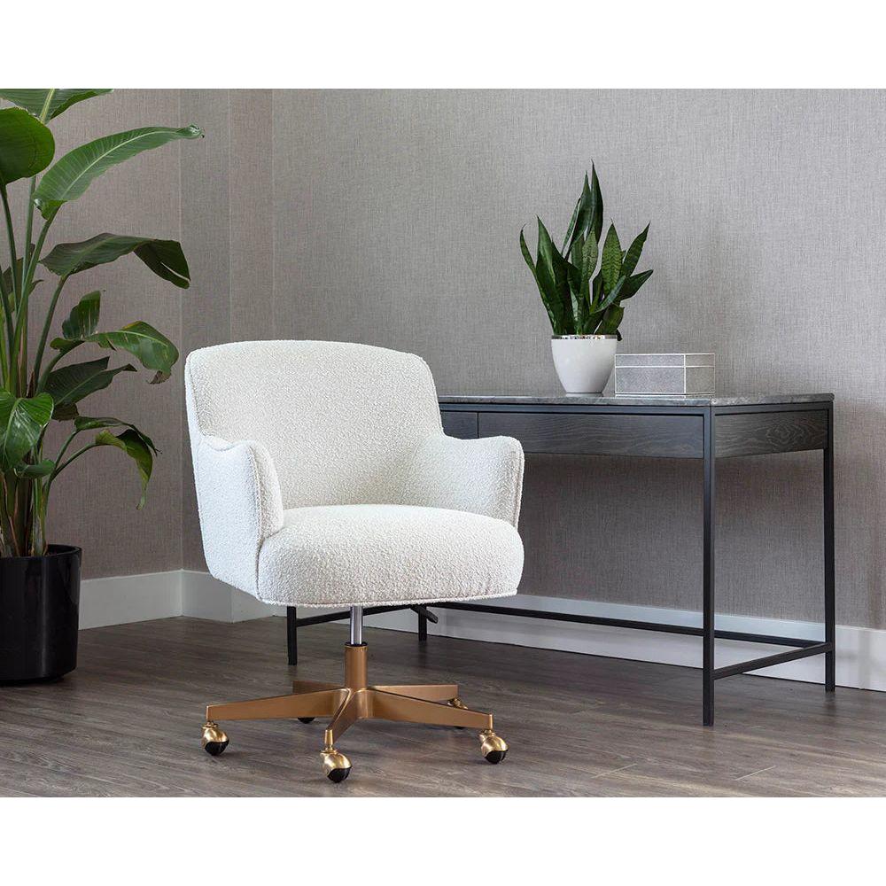 Karina Office Chair - Copenhagen White - Image 3
