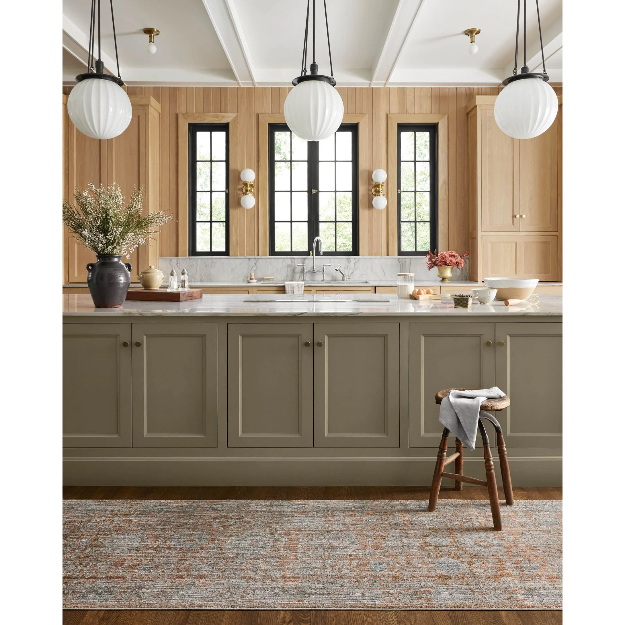 Katherine Terracotta / Smoke Rug | Jean Stoffer x Loloi - Image 8
