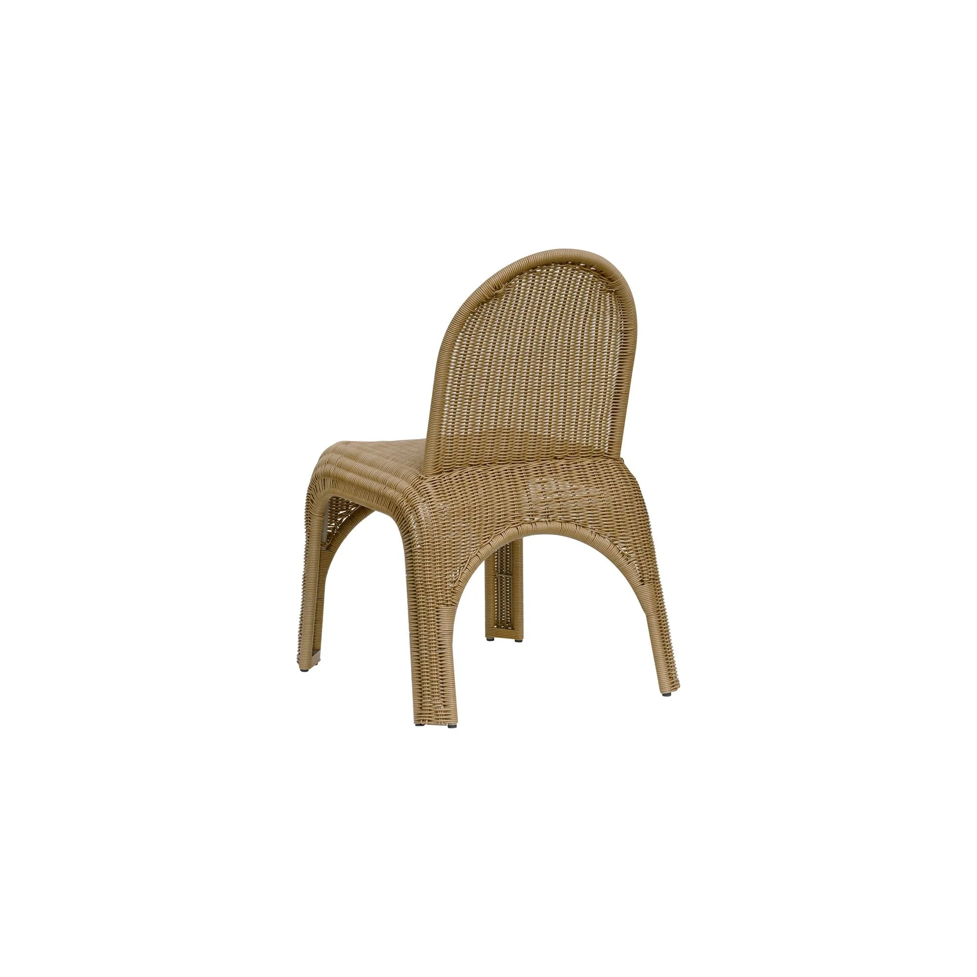 Kendall Outdoor Dining Chair Natural-Set of Two - Image 7
