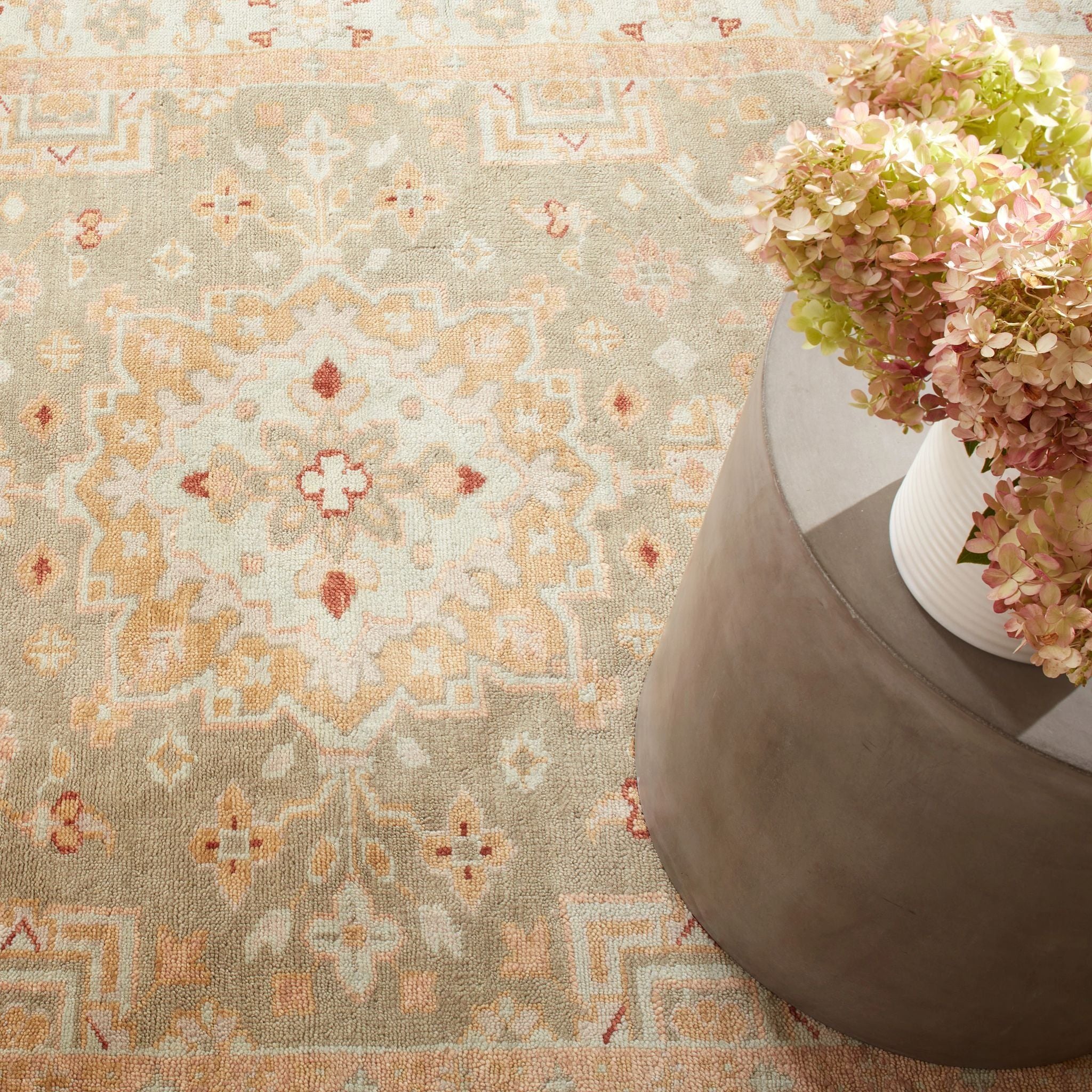 Kendra Sky Hand Knotted Wool Rug - Image 2