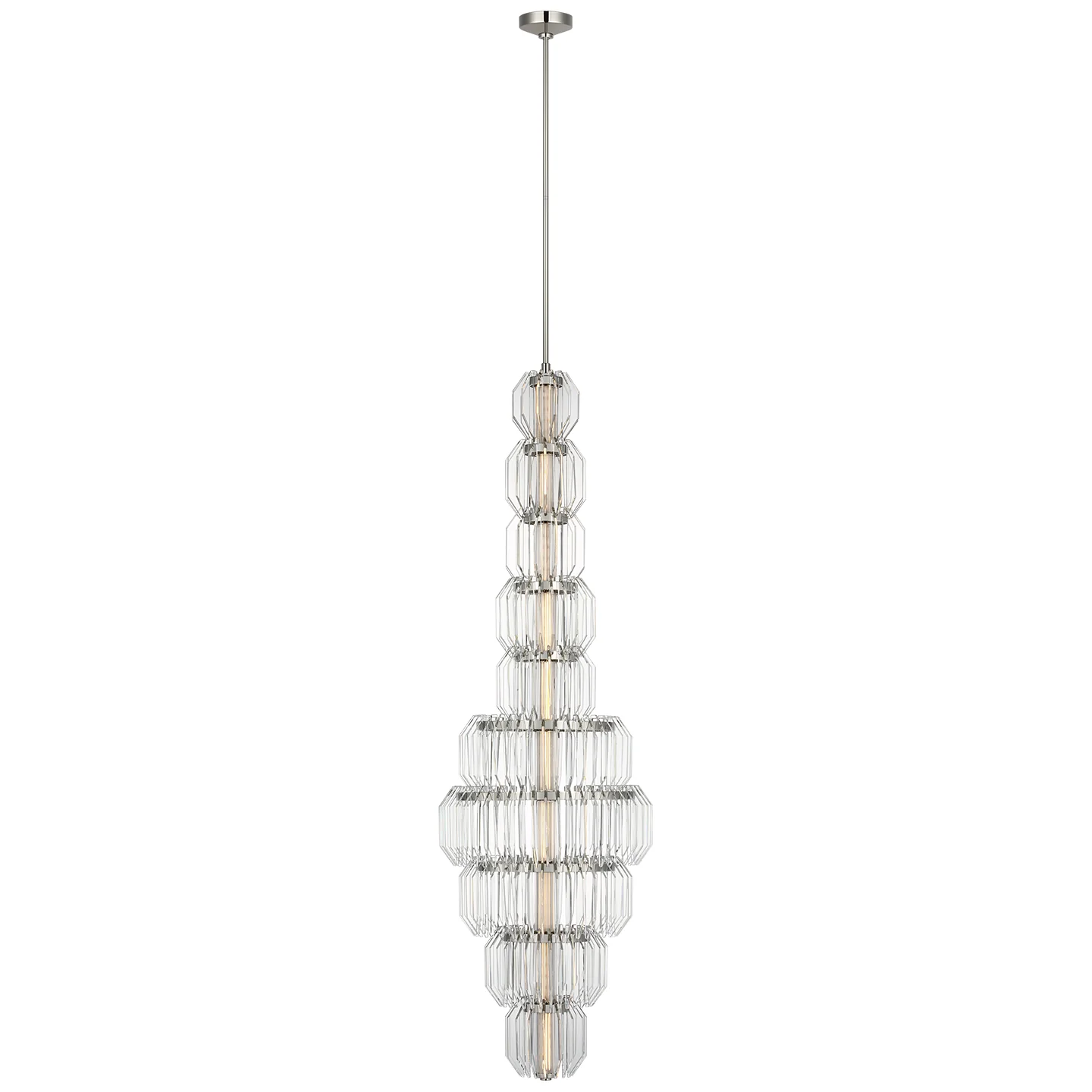 Killarney 19" Layered Entry Chandelier