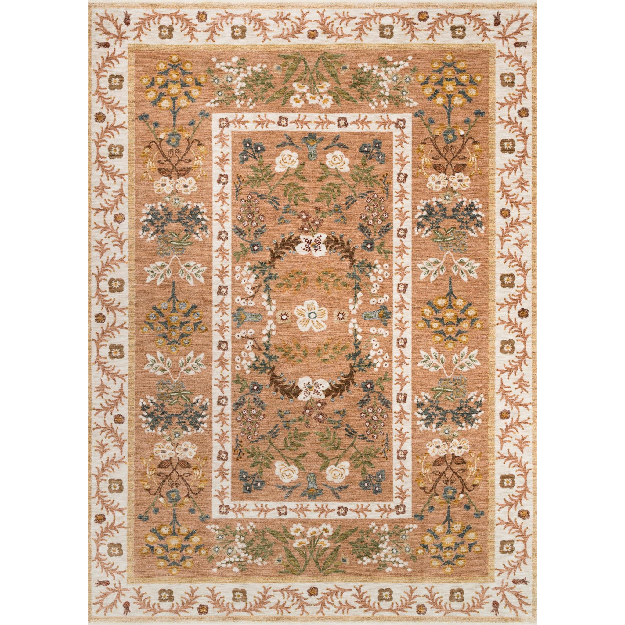 Kismet Arabesque / Camel | Rifle Paper Co. Rugs x Loloi