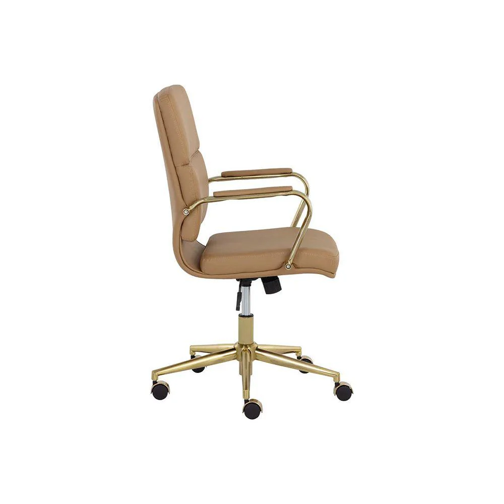 Kleo Office Chair - Tan - Image 3