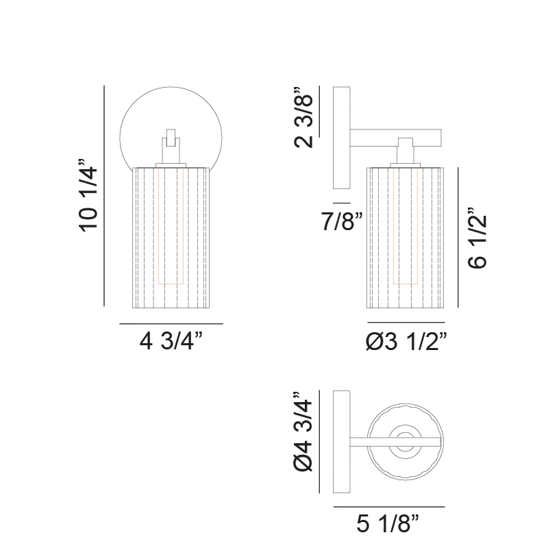 Kristof Wall Sconce - Image 2