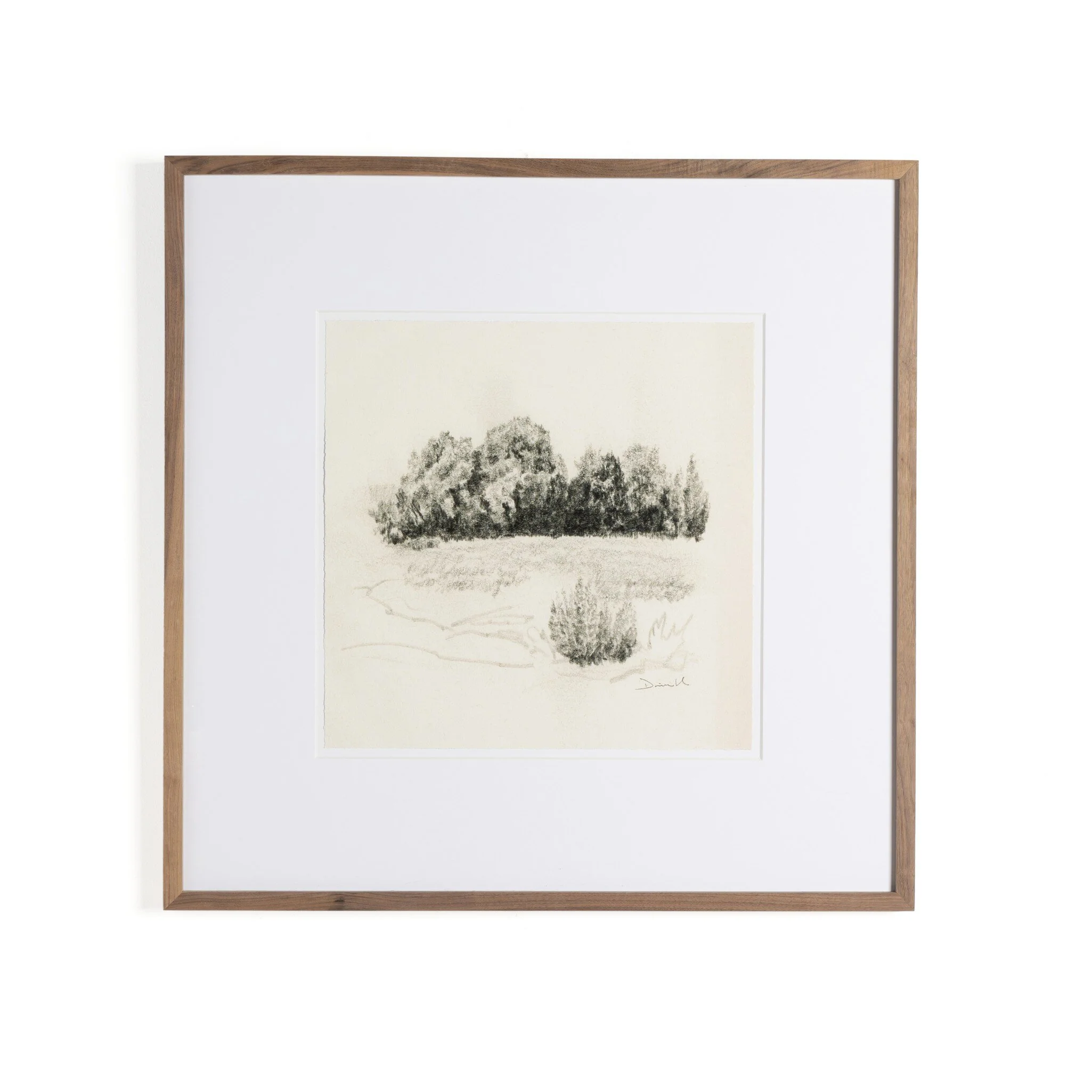 Land Sketch I by Dan Hobday