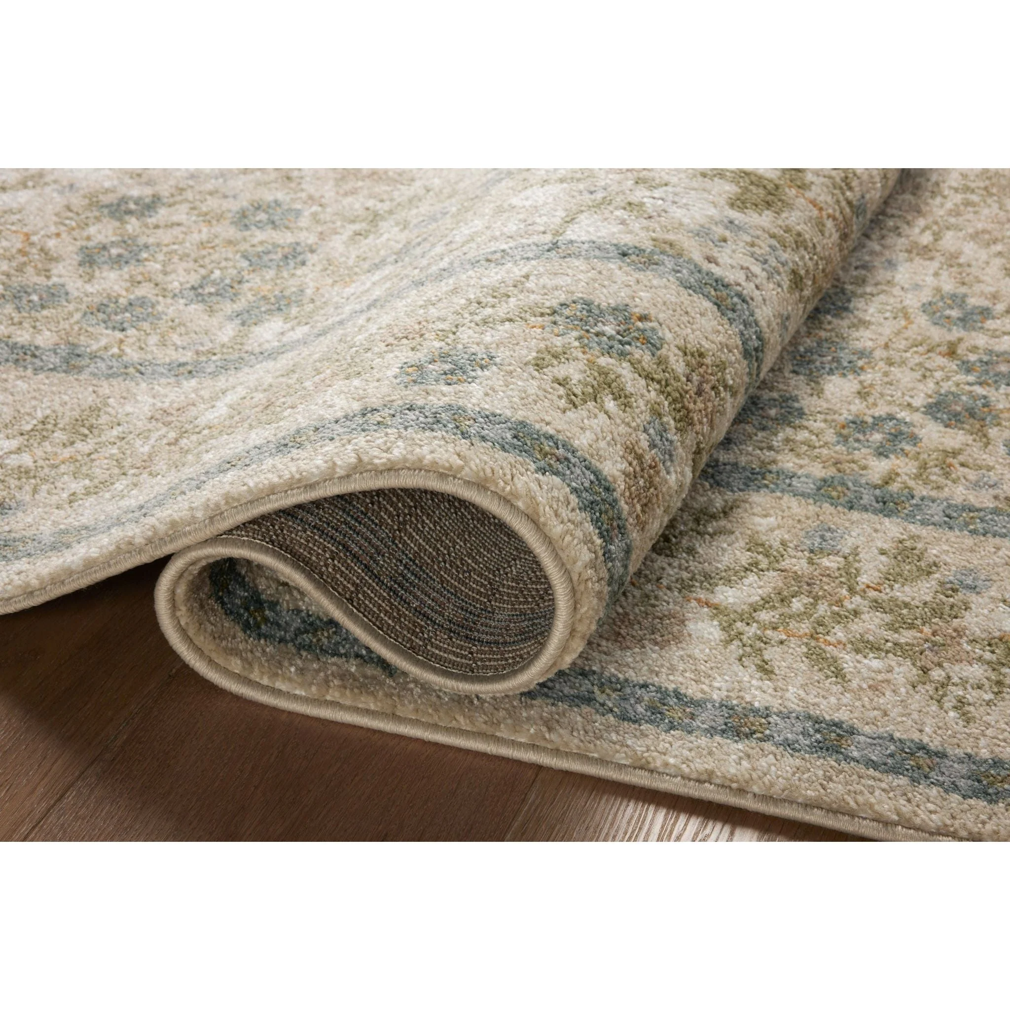 Laurel Wildwood Garden Cream Rug | Rifle Paper Co. x Loloi - Image 7