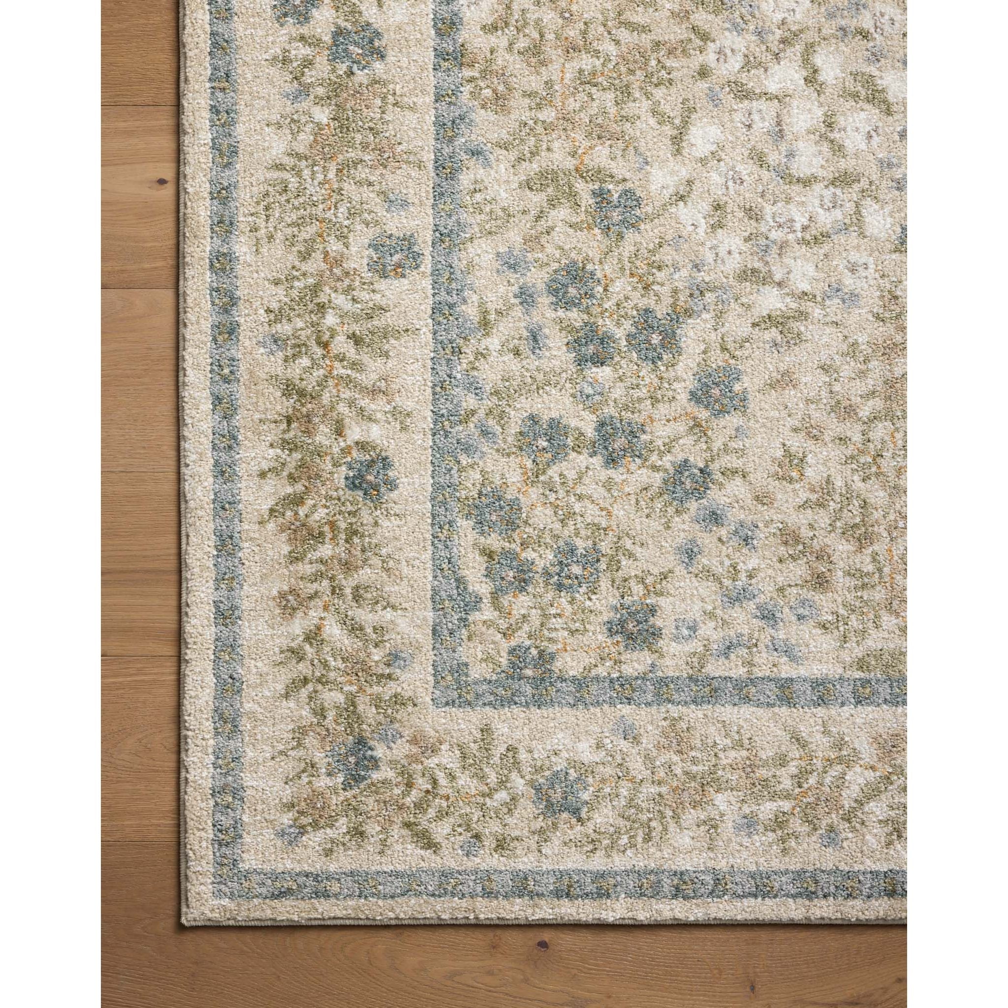 Laurel Wildwood Garden Cream Rug | Rifle Paper Co. x Loloi - Image 8