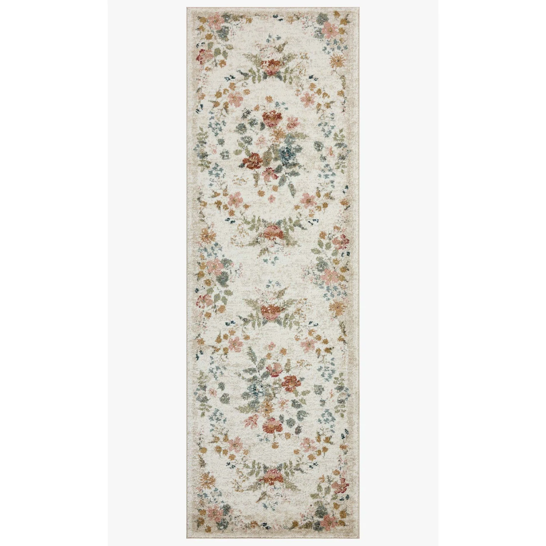 Laurel Cream Rug | Rifle Paper Co. x Loloi - Image 4