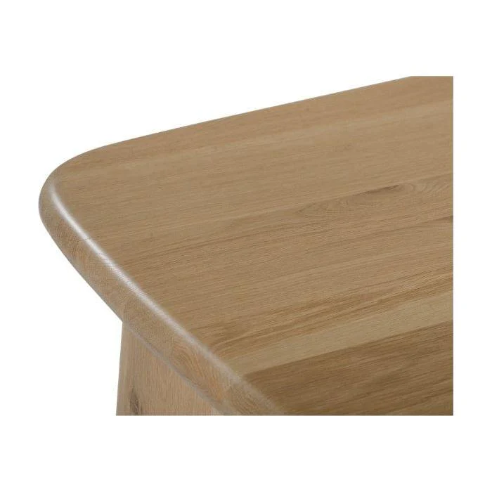 Laurel Solid White Oak Desk 66" - Natural - Image 7