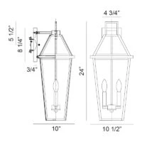 Layla Outdoor Wall Sconce - Image 5