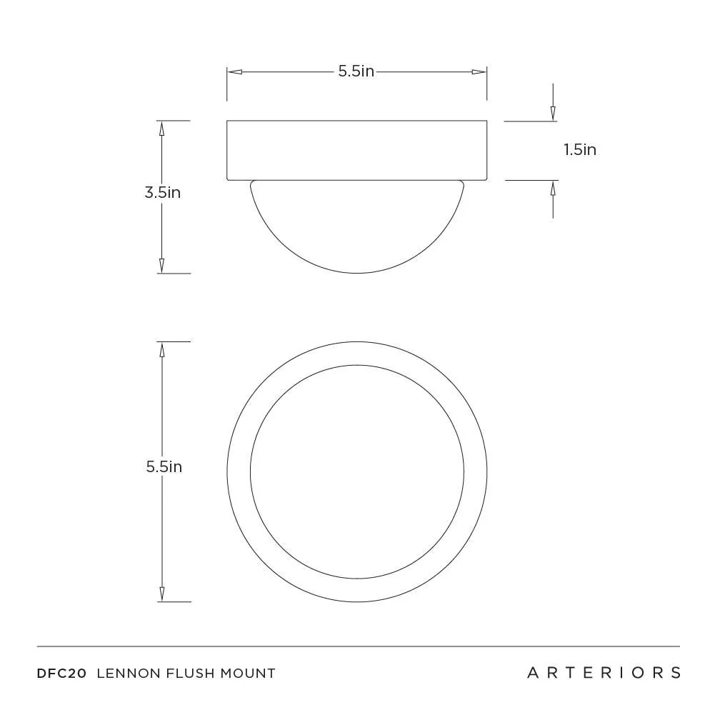 Lennon Flush Mount - Image 21