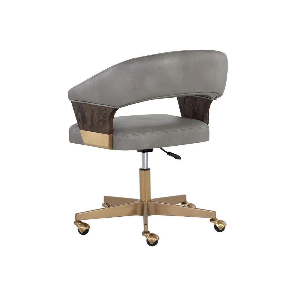 Leonce Office Chair - Bravo Metal - Image 4