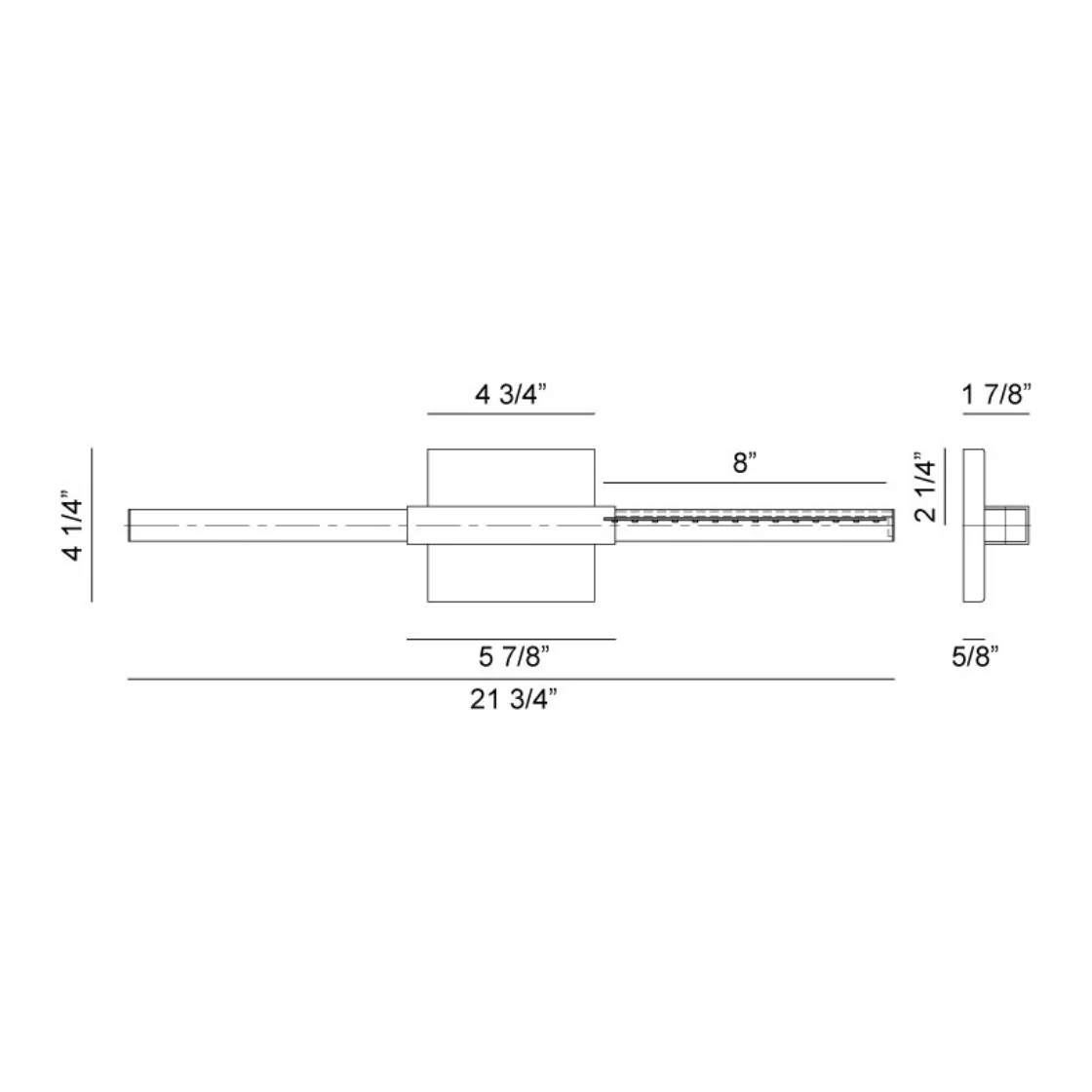 Lineare LED Wall Sconce - Image 5