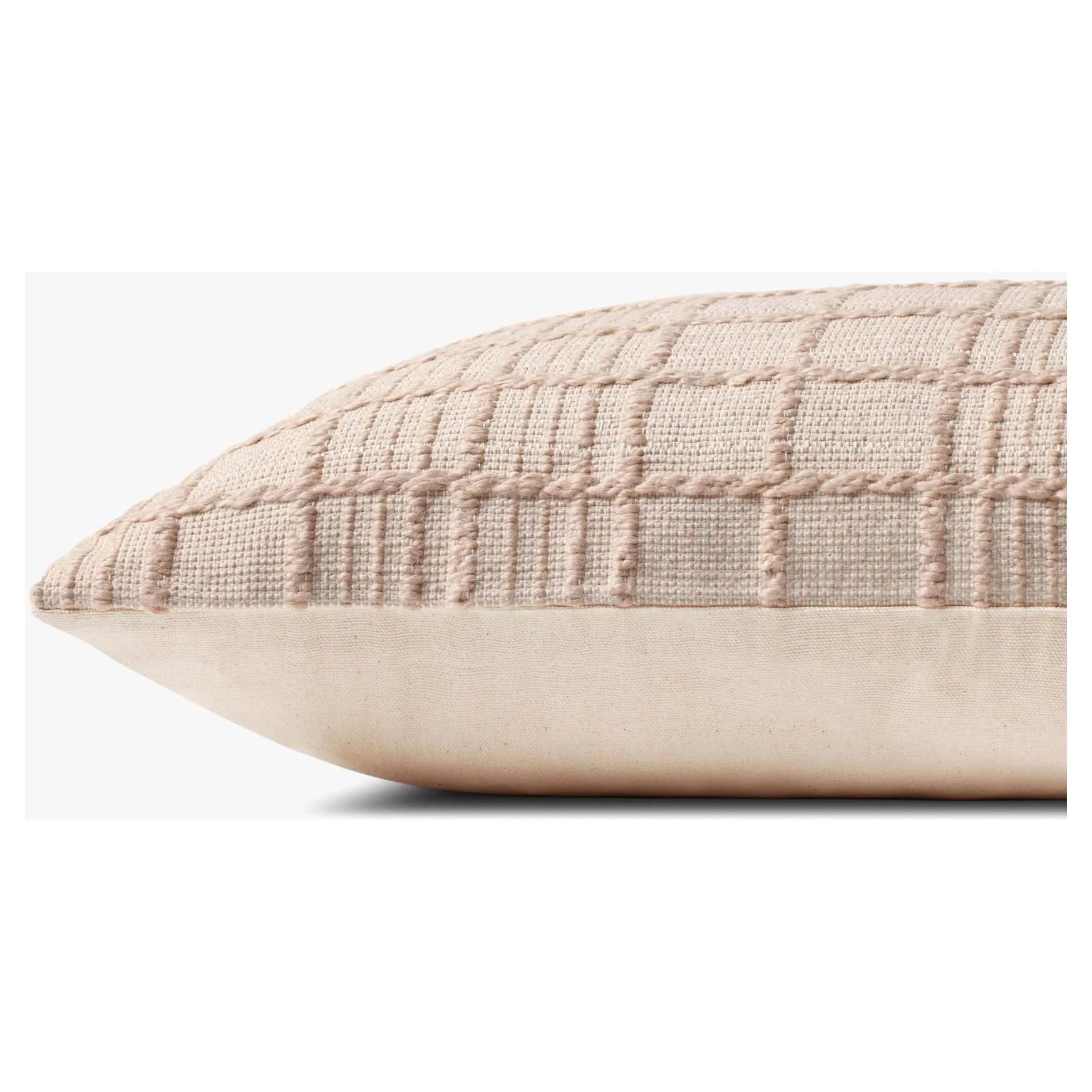Liv Beige Pillow | Magnolia Home by Joanna Gaines x Loloi - Image 4