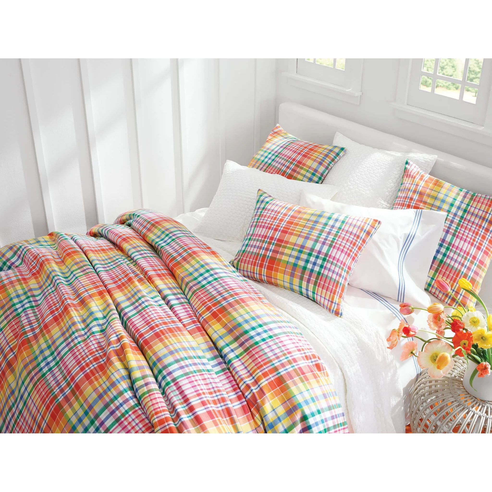Lodi Matelasse Sham | White - Image 3