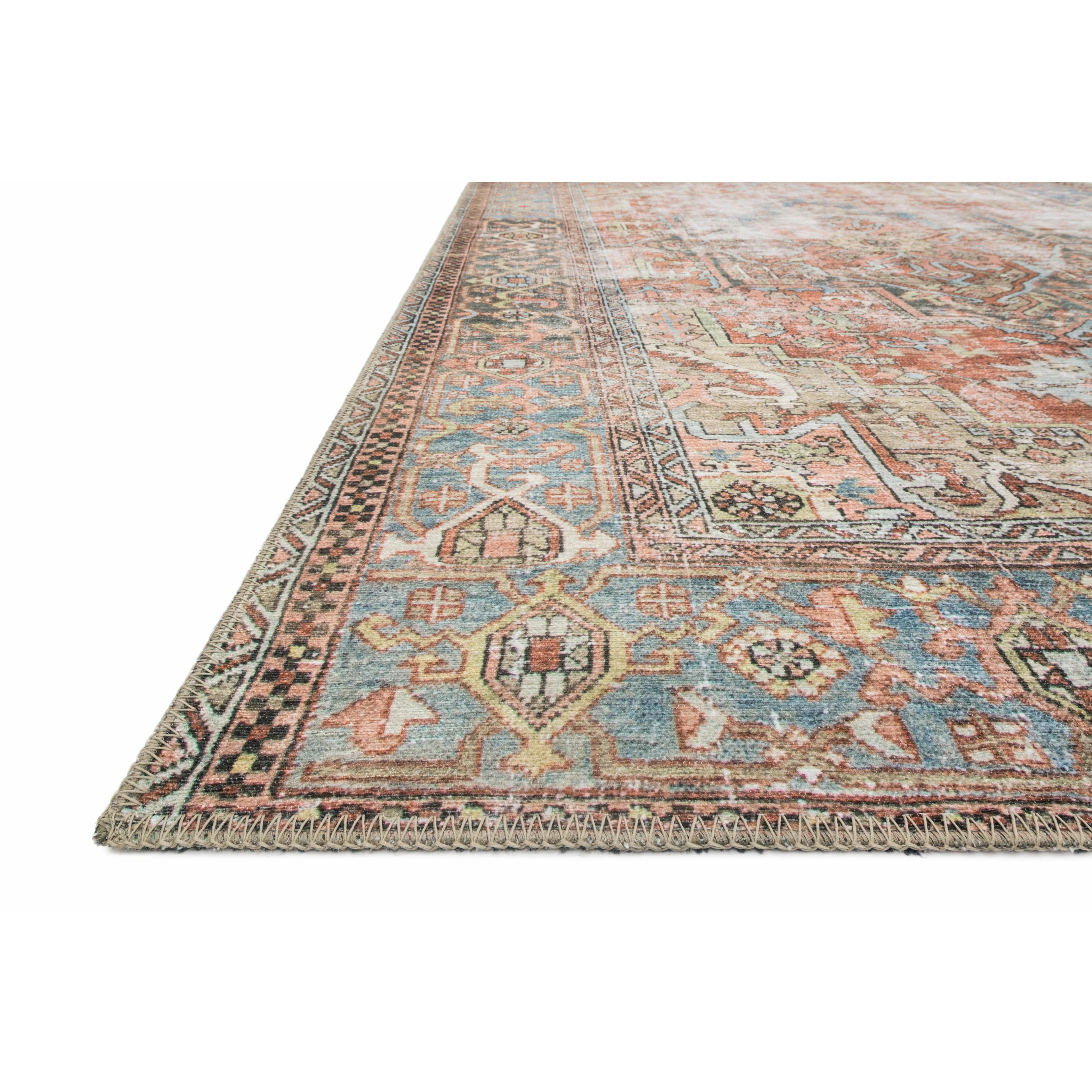 Loren Terracotta / Sky Rug - Image 10