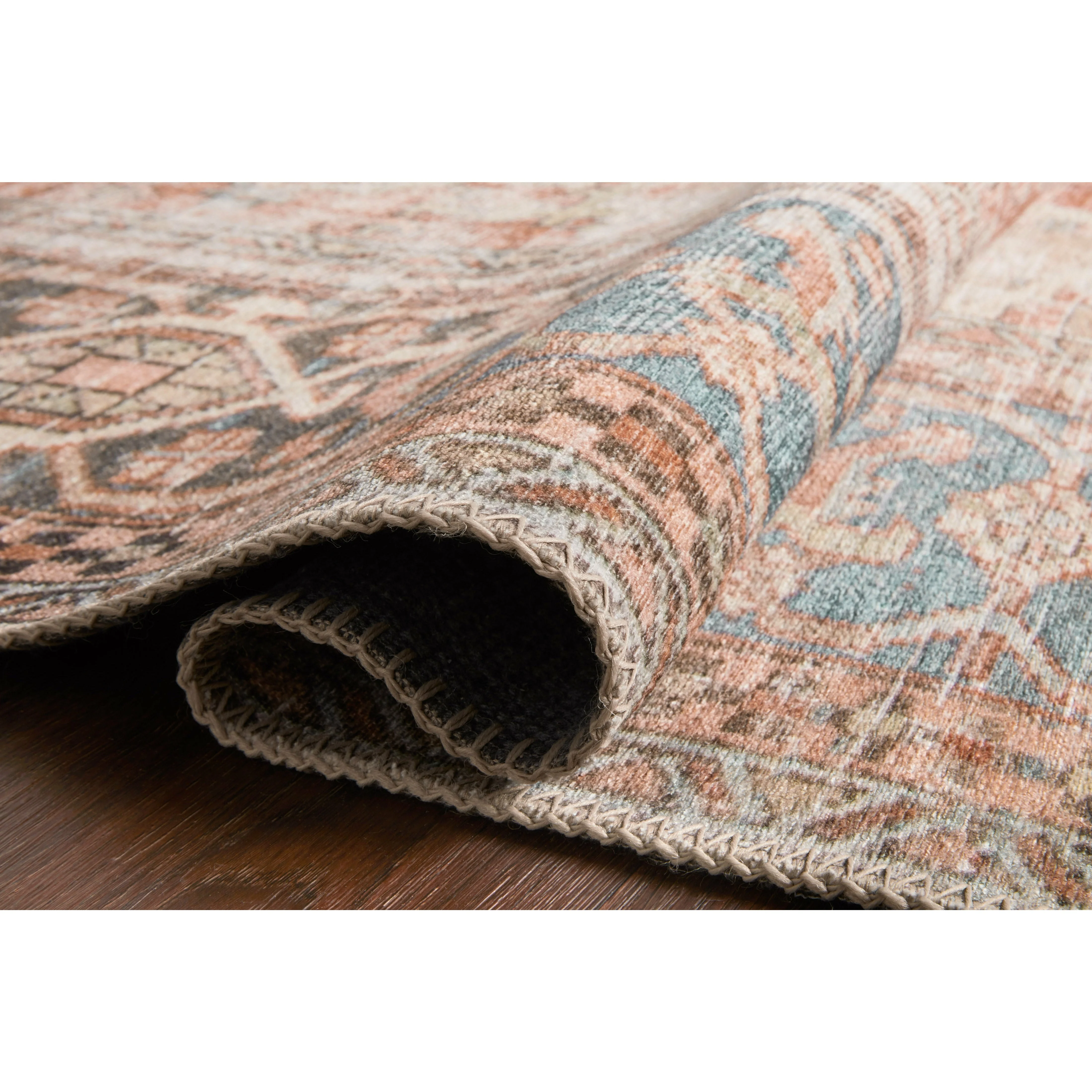 Loren Terracotta / Sky Rug - Image 11